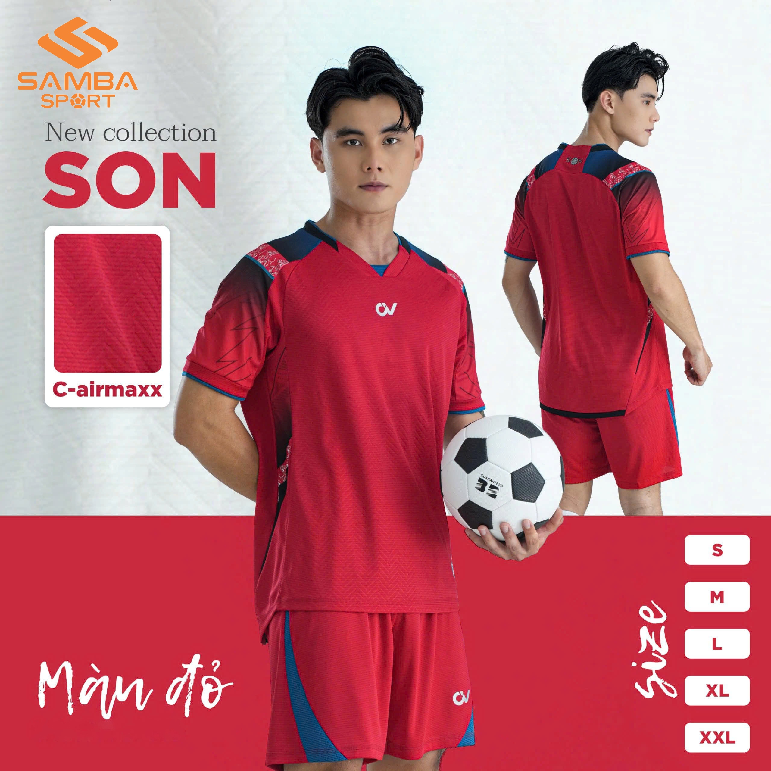 Quần áo bóng đá CV Son