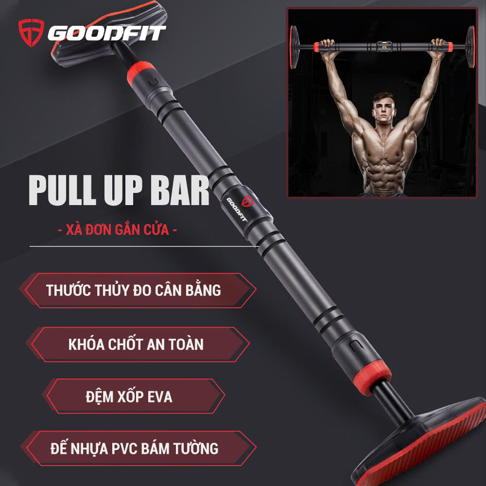 Xà đơn gắn cửa Goodfit GF201PU