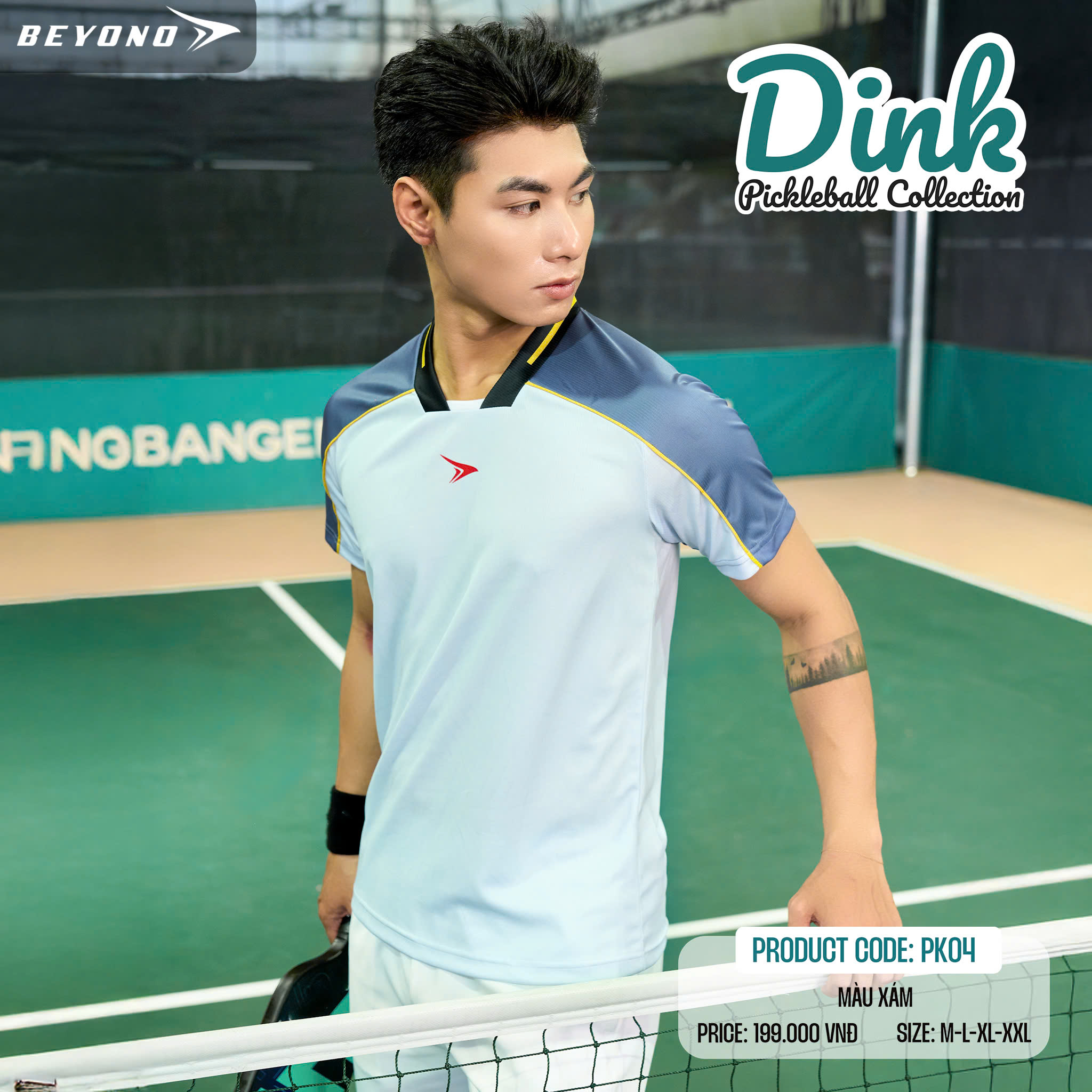 Áo Thể Thao Nam Beyono PK04