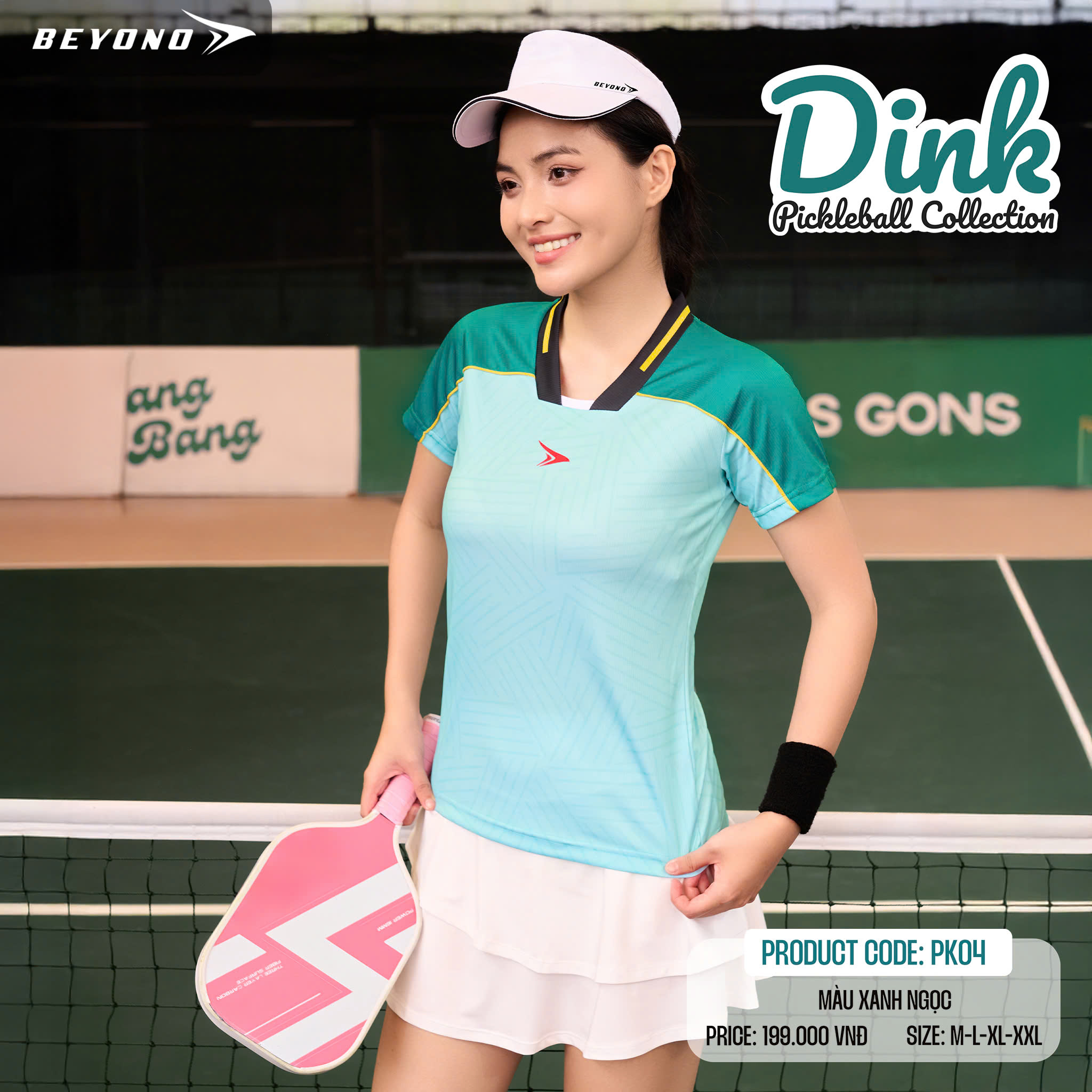 Áo Thể Thao Nữ Beyono PK04