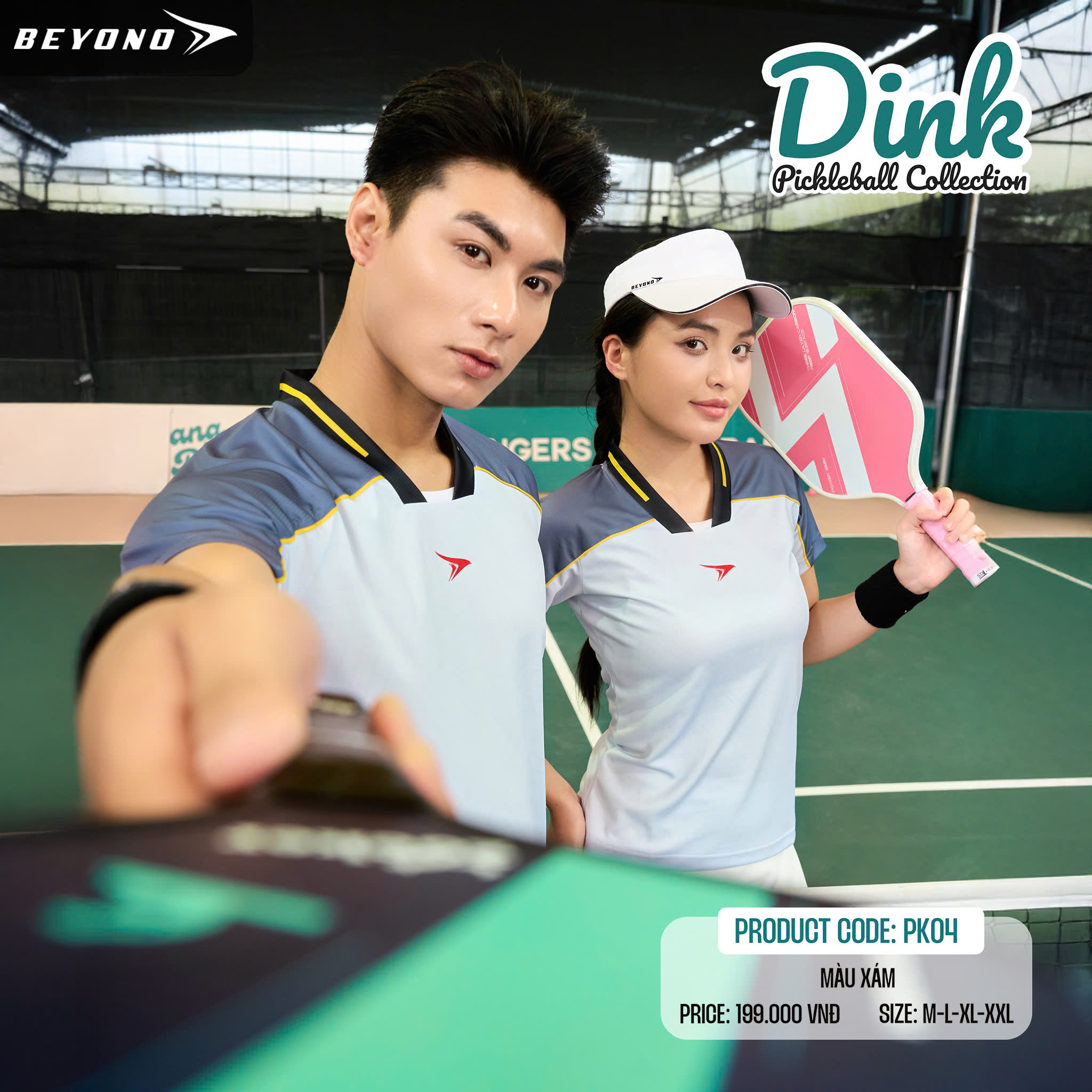 Áo Thể Thao Nữ Beyono PK04