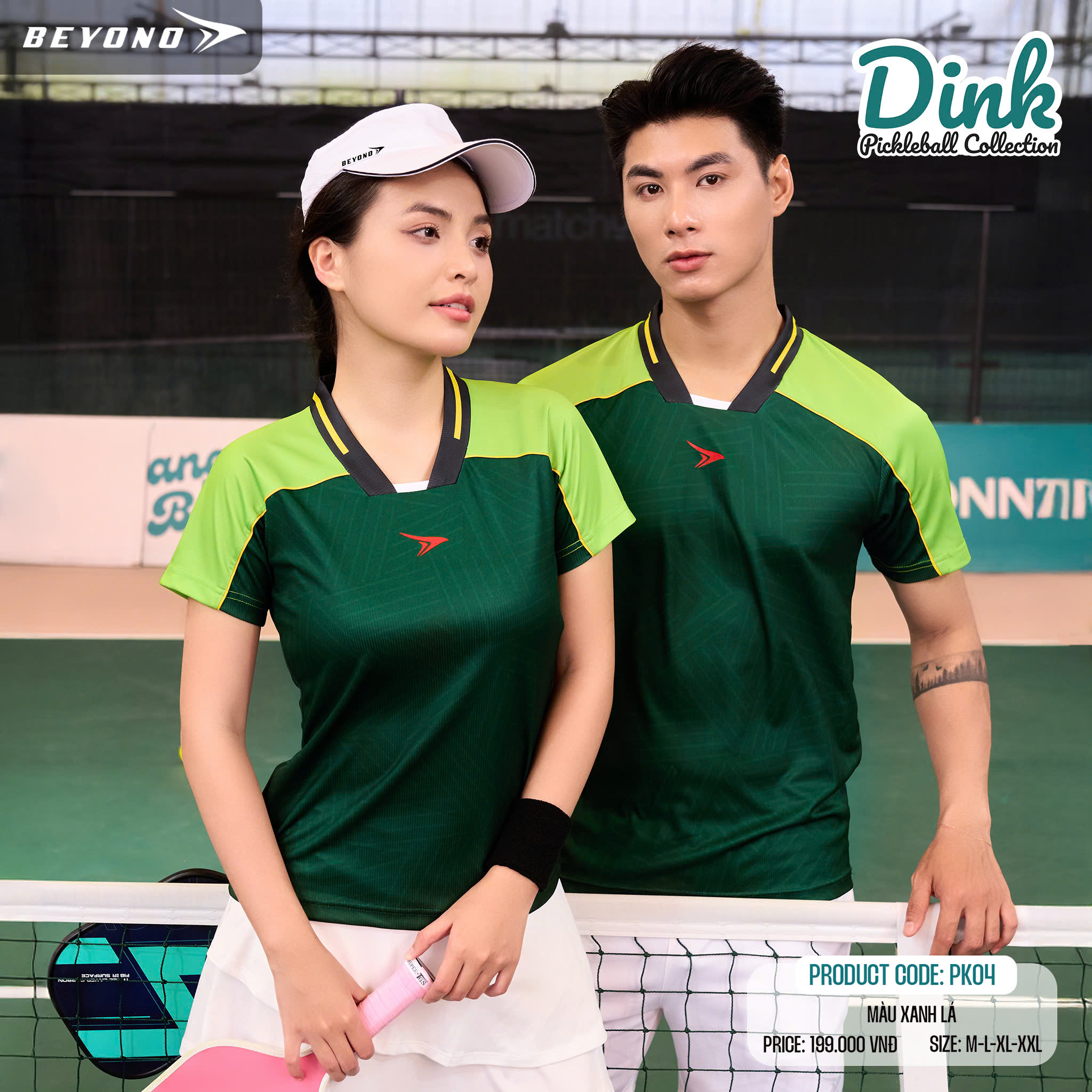 Áo Thể Thao Nữ Beyono PK04