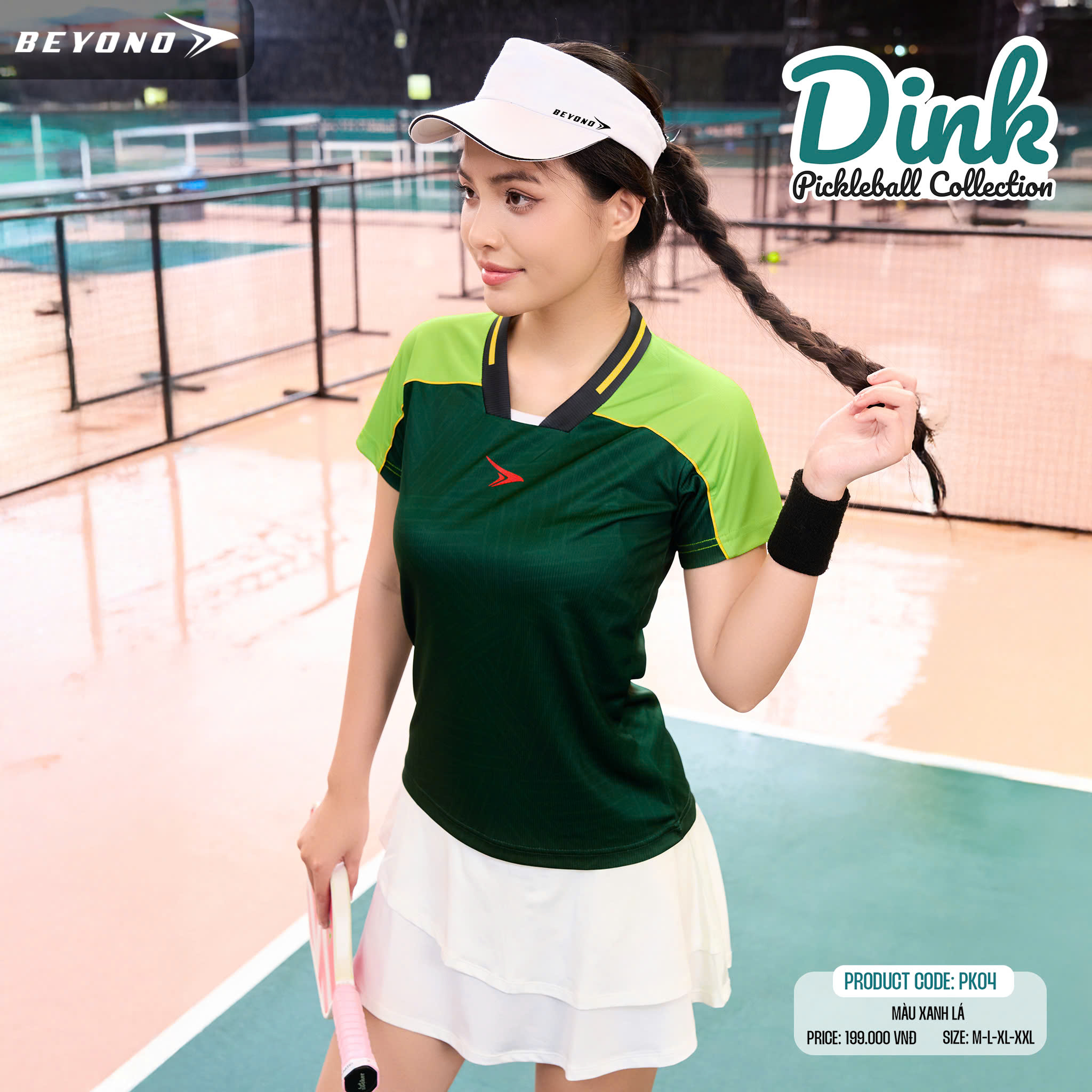 Áo Thể Thao Nữ Beyono PK04