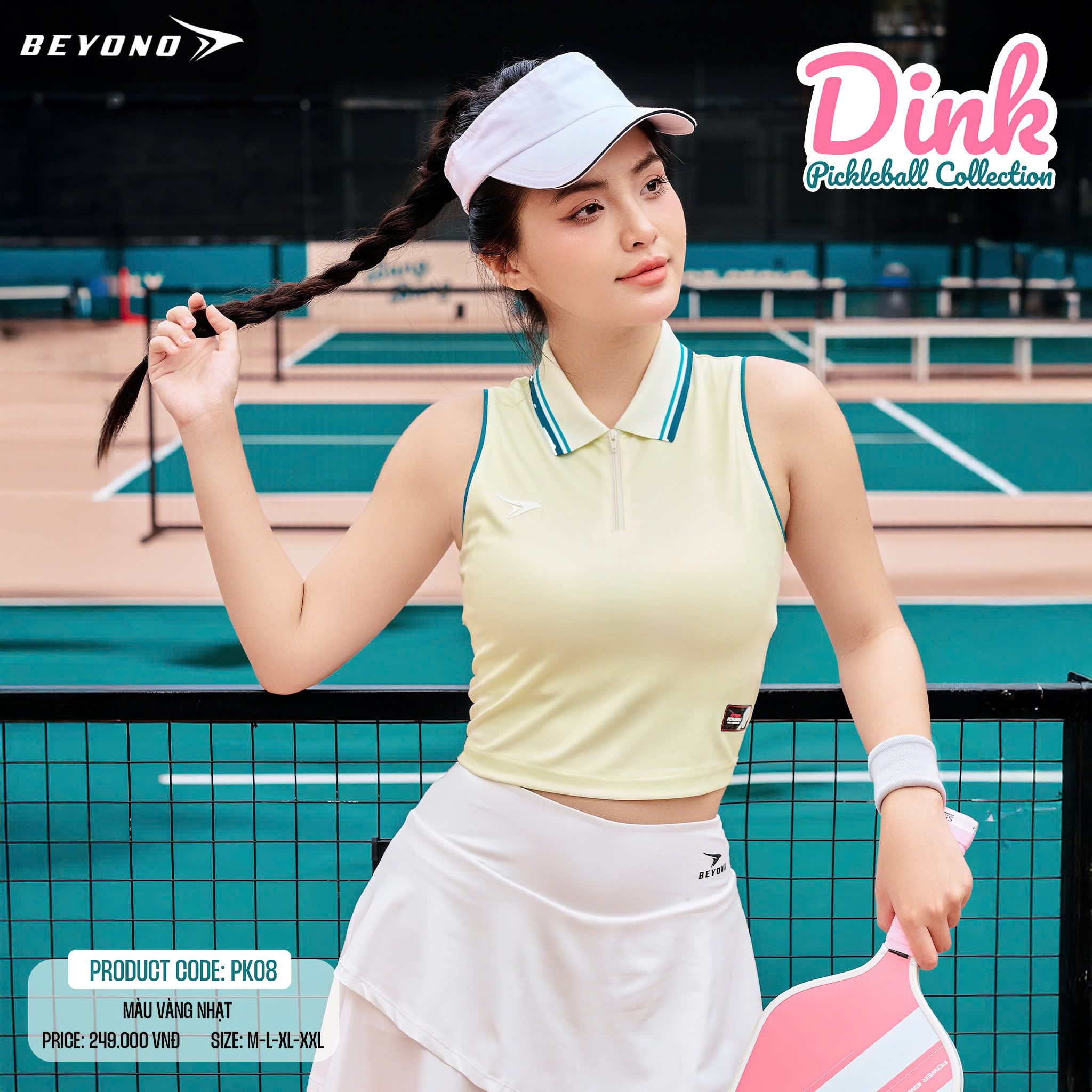 Áo Thể Thao Nữ Beyono PK08
