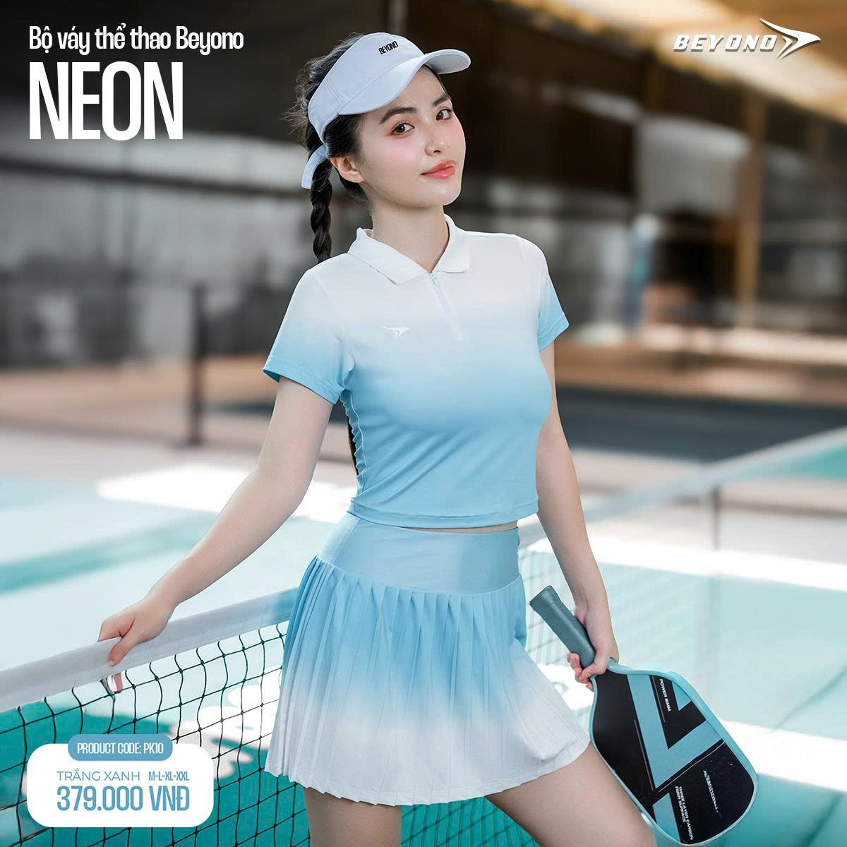 Bộ váy thể thao Beyono Neon PK10
