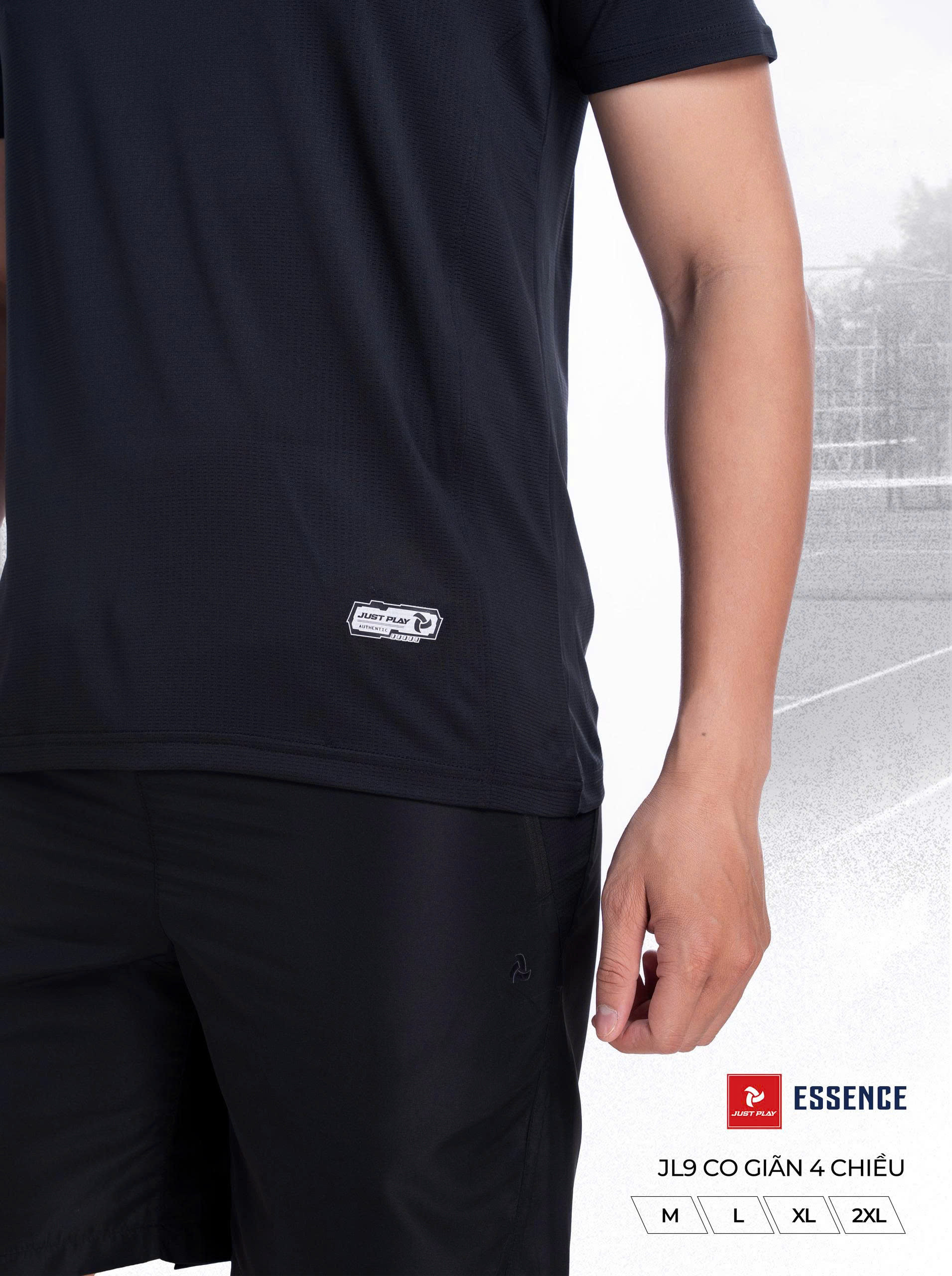 Áo thể thao nam Justplay Essence