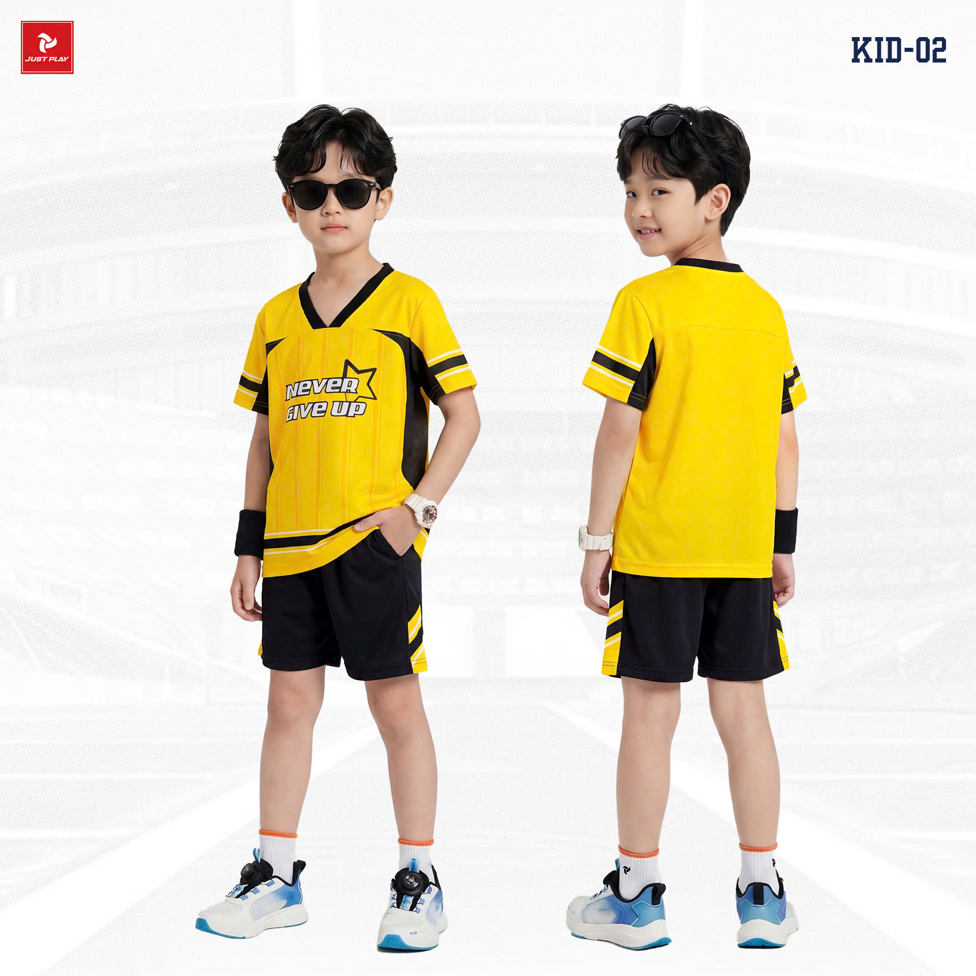 Quần áo thể thao trẻ em Justplay KID 02