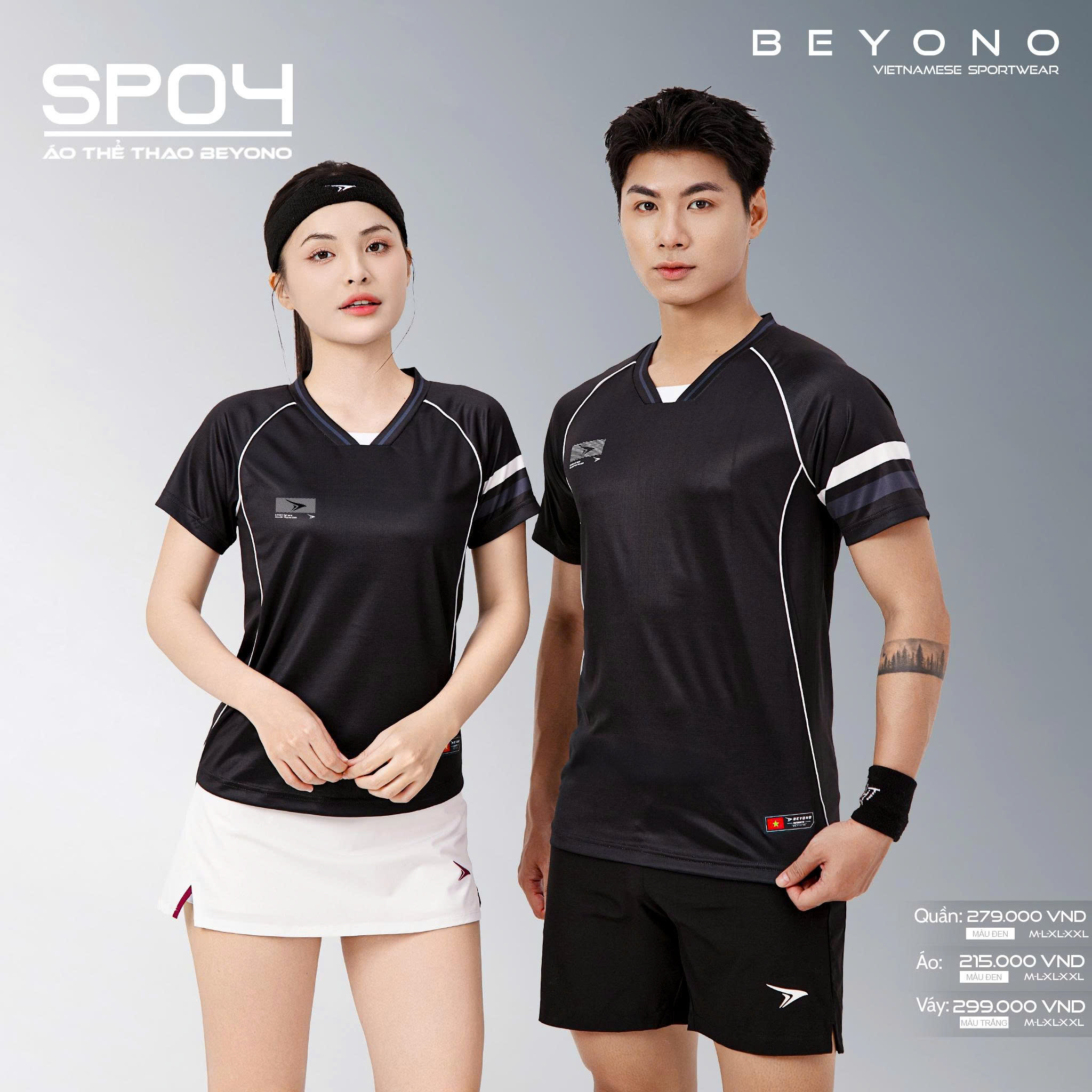 Áo thể thao nam Beyono SP04