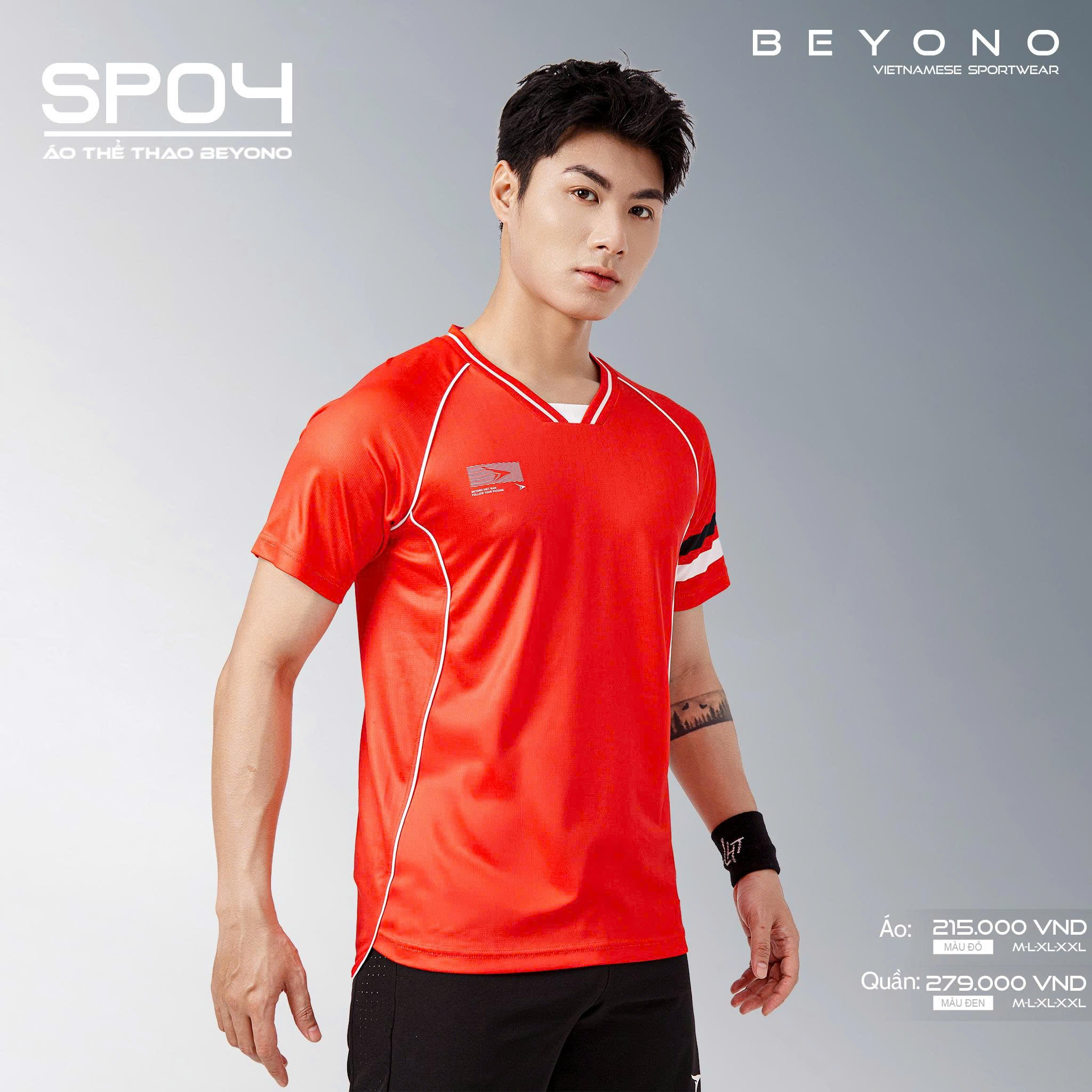 Áo thể thao nam Beyono SP04