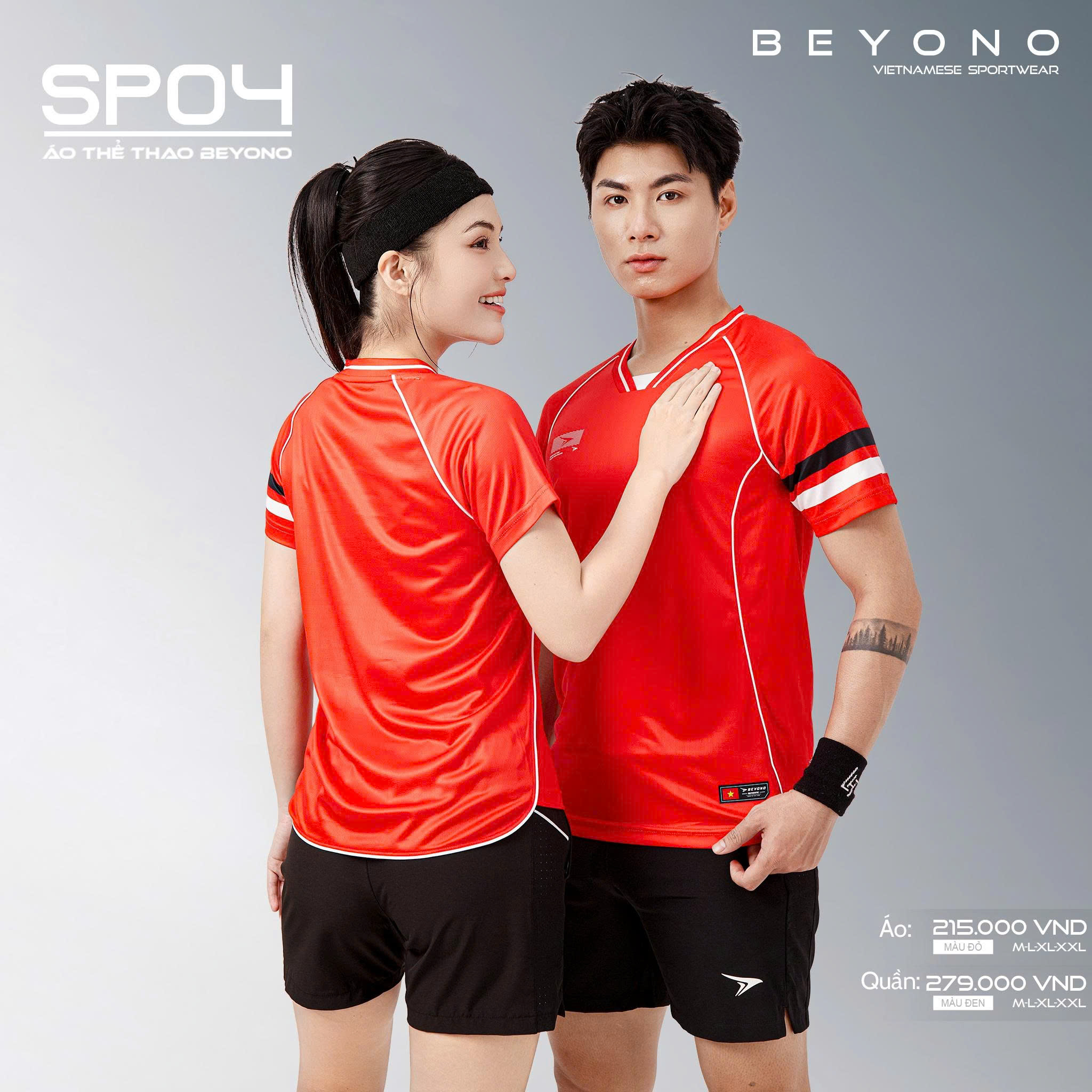 Áo thể thao nam Beyono SP04