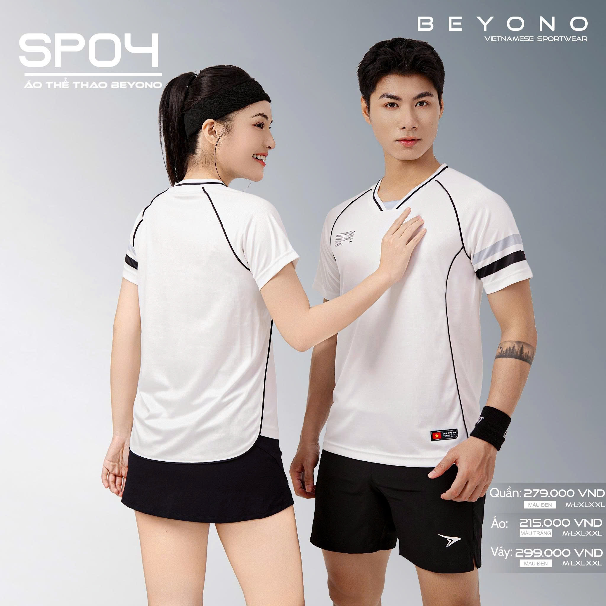 Áo thể thao nam Beyono SP04