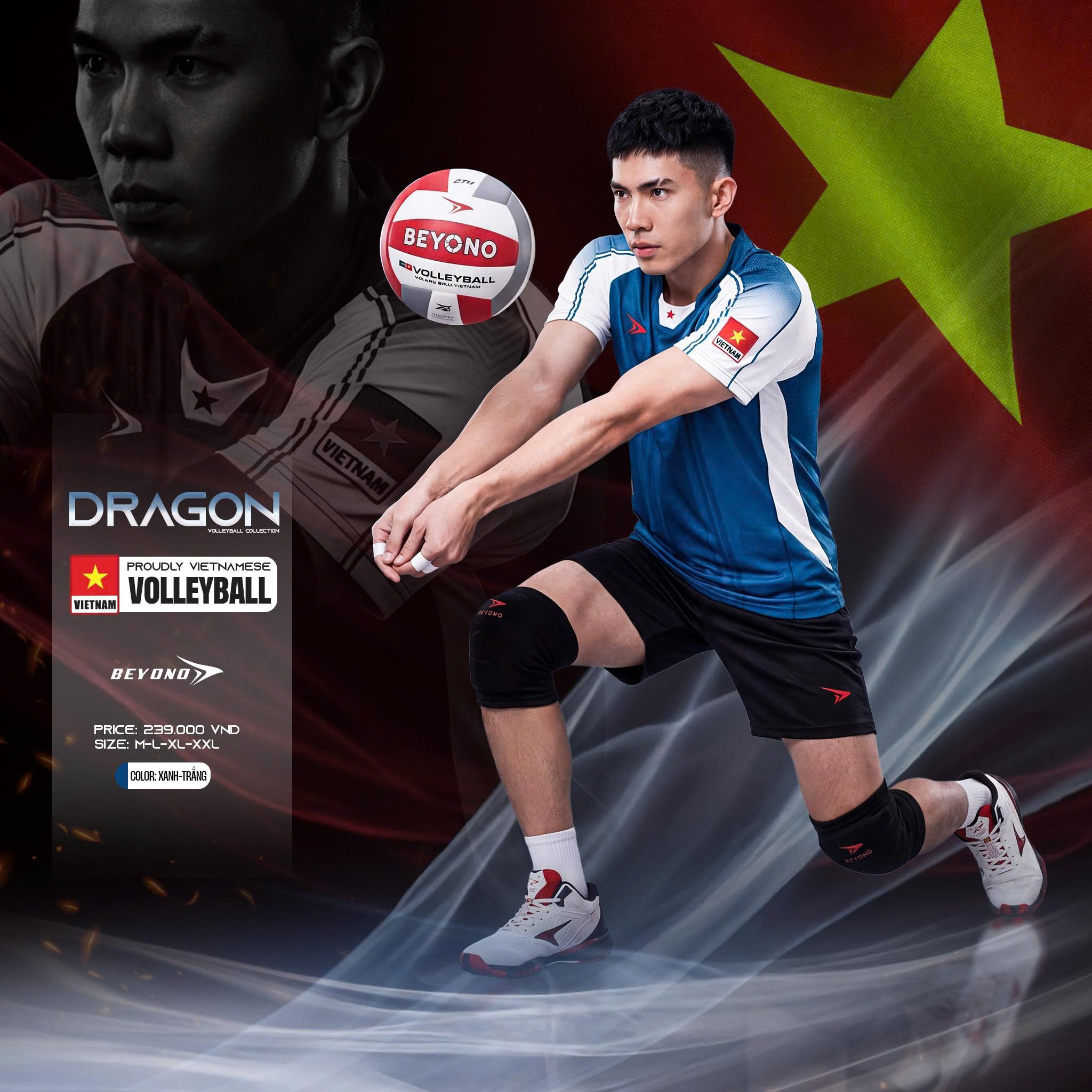 Quần áo bóng chuyền Nam Beyono Dragon