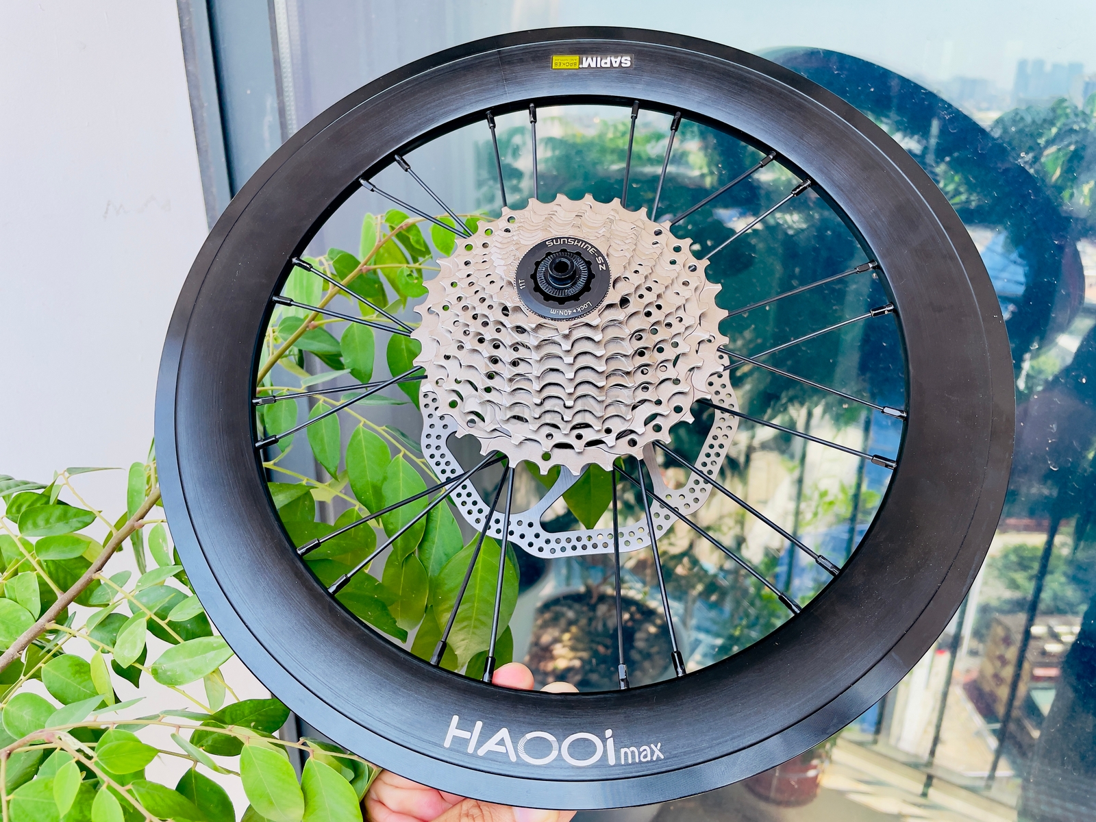 Vành xe đạp HAOOi Imax 16'(349) (100/135mm), phanh đĩa