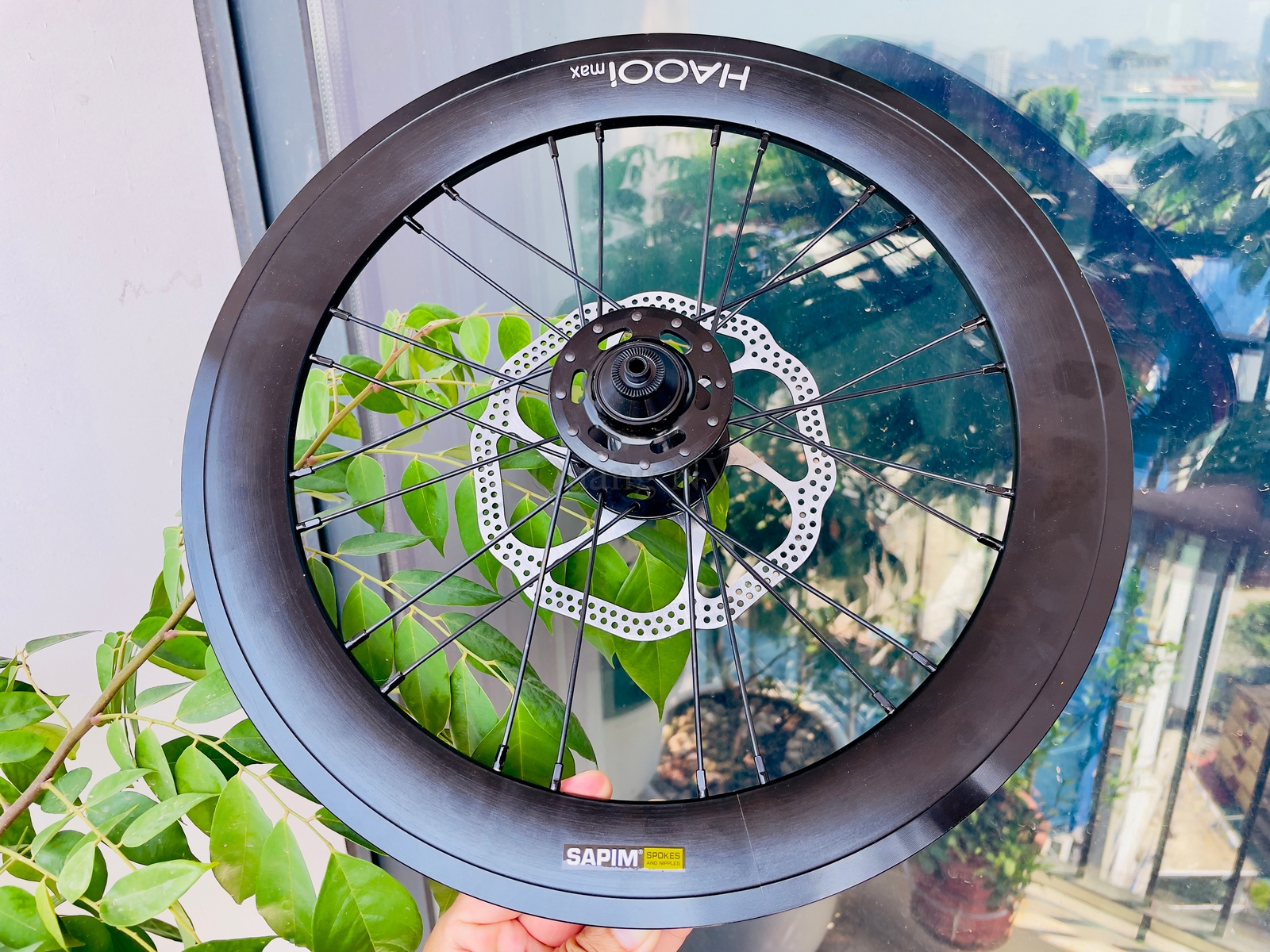 Vành xe đạp HAOOi Imax 16'(349) (100/135mm), phanh đĩa