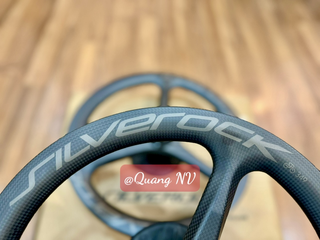 Vành xe đạp Silverock 16inch 349 SR-SD3-01D(100/135mm) phanh đĩa, chất liệu Carbon