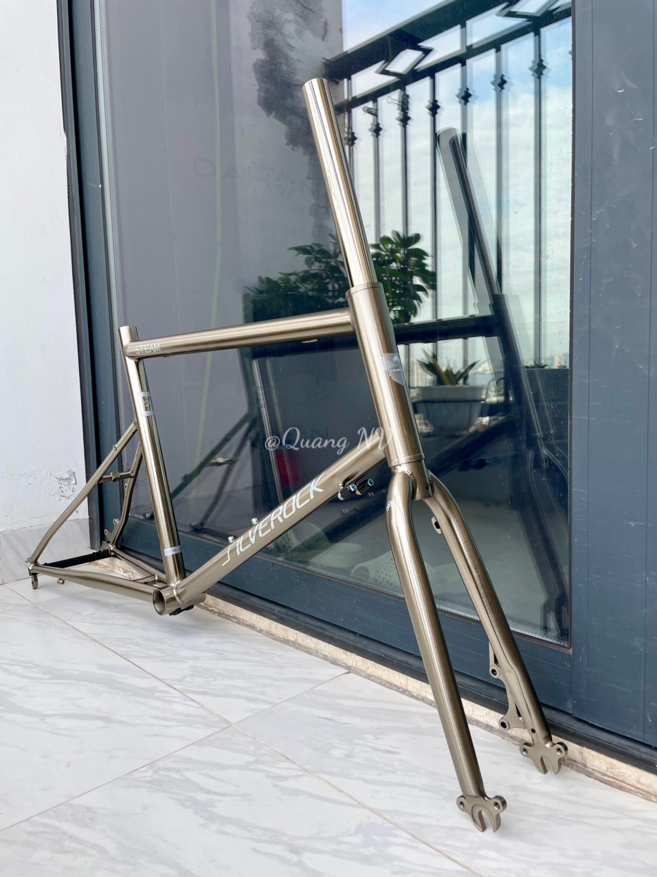 Khung xe đạp Silverock Steam 20' phanh đĩa model 2025