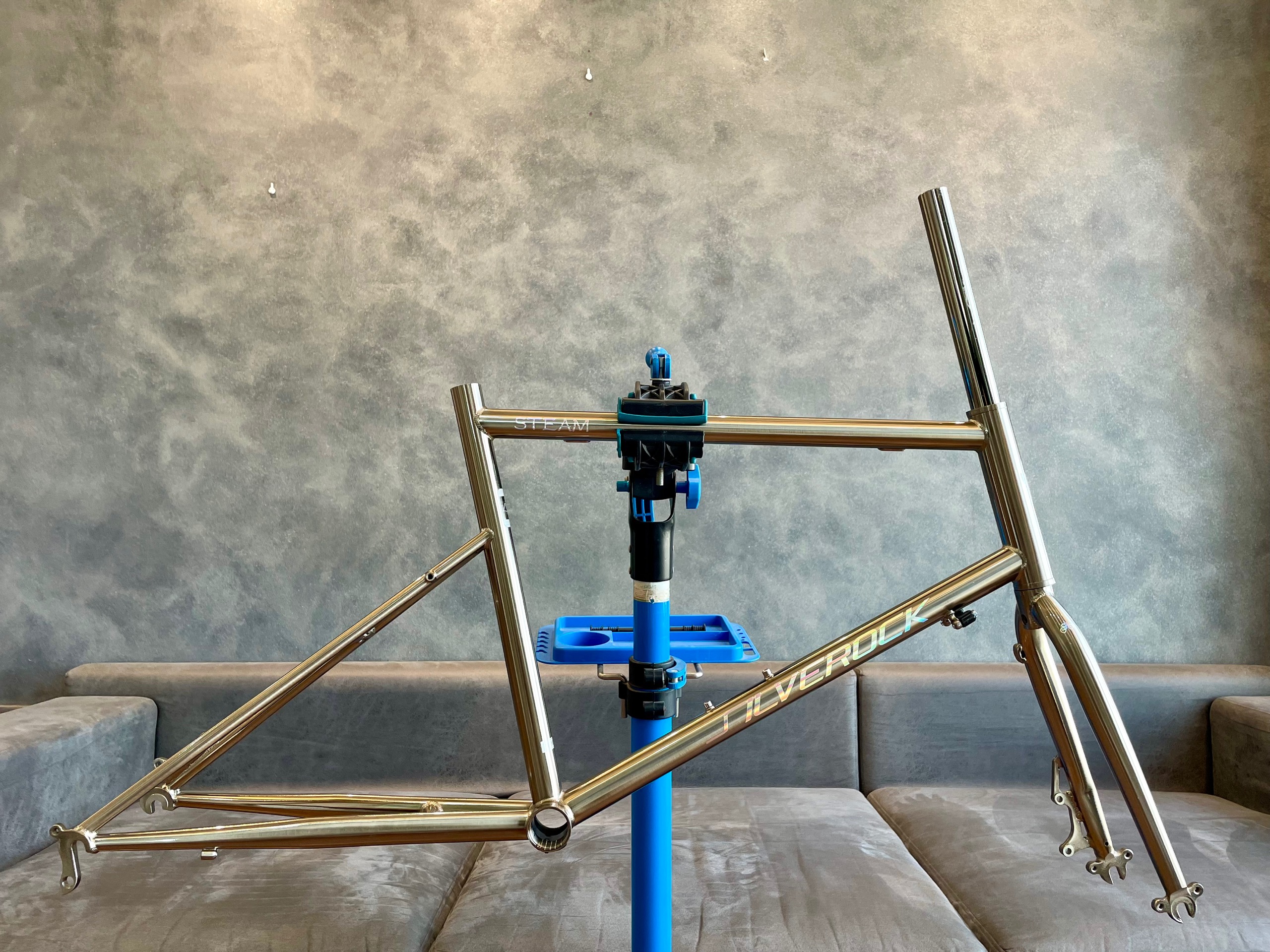 Khung xe đạp Silverock Steam 20' phanh đĩa model 2025