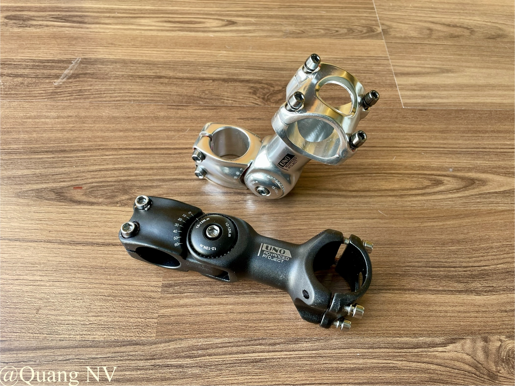 Potang xe đạp gật gù 60 độ các loại UNO AS-820 31.8*110mm