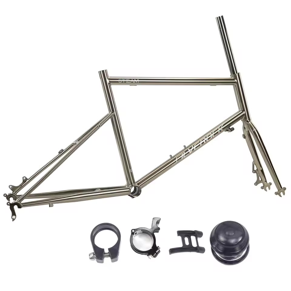 Khung xe đạp Silverock Steam 20' phanh đĩa model 2025