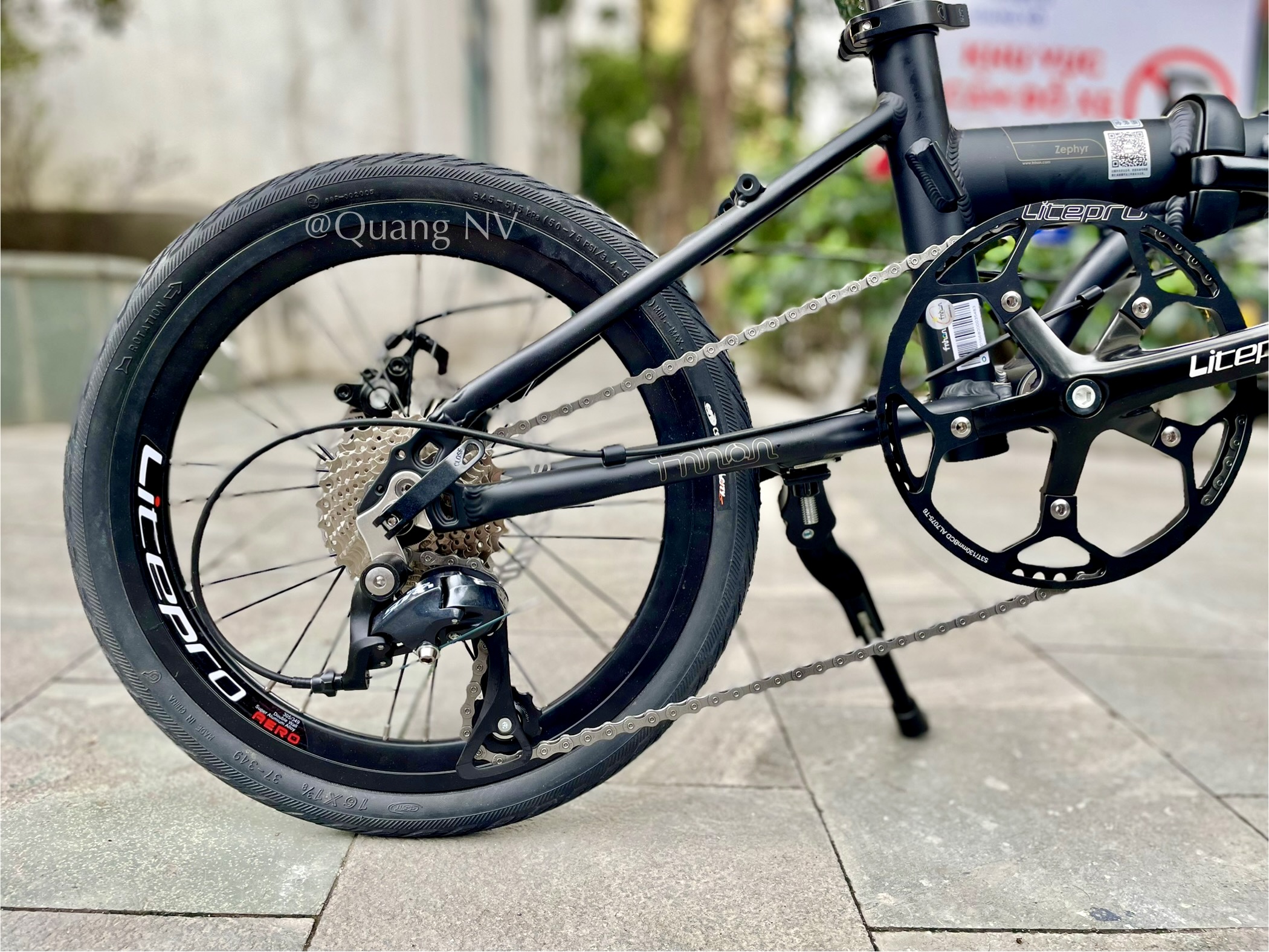 Xe đạp gấp Fnhon Zephyr 16' phanh đĩa (nhận Order)