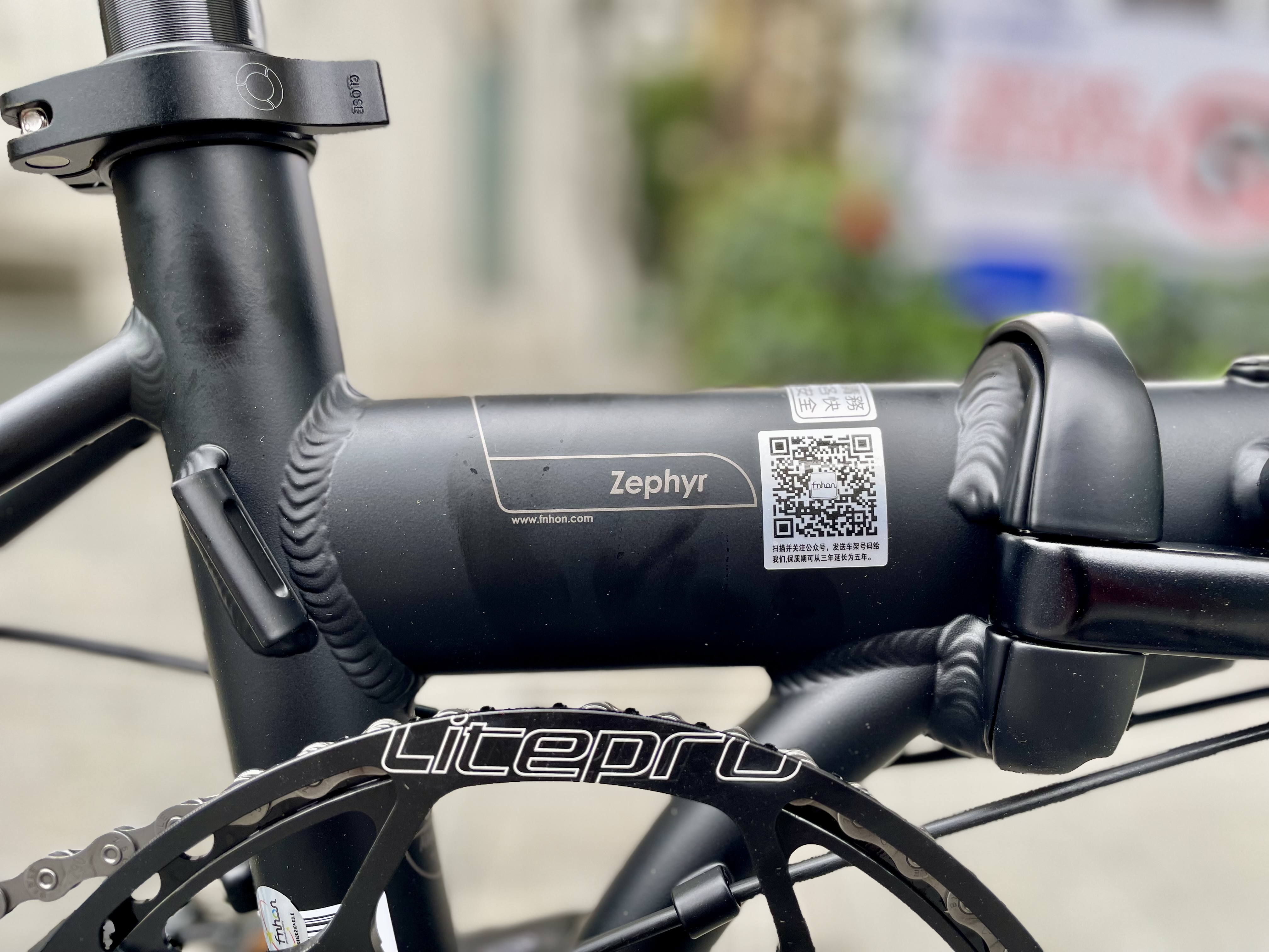 Xe đạp gấp Fnhon Zephyr 16' phanh đĩa (nhận Order)