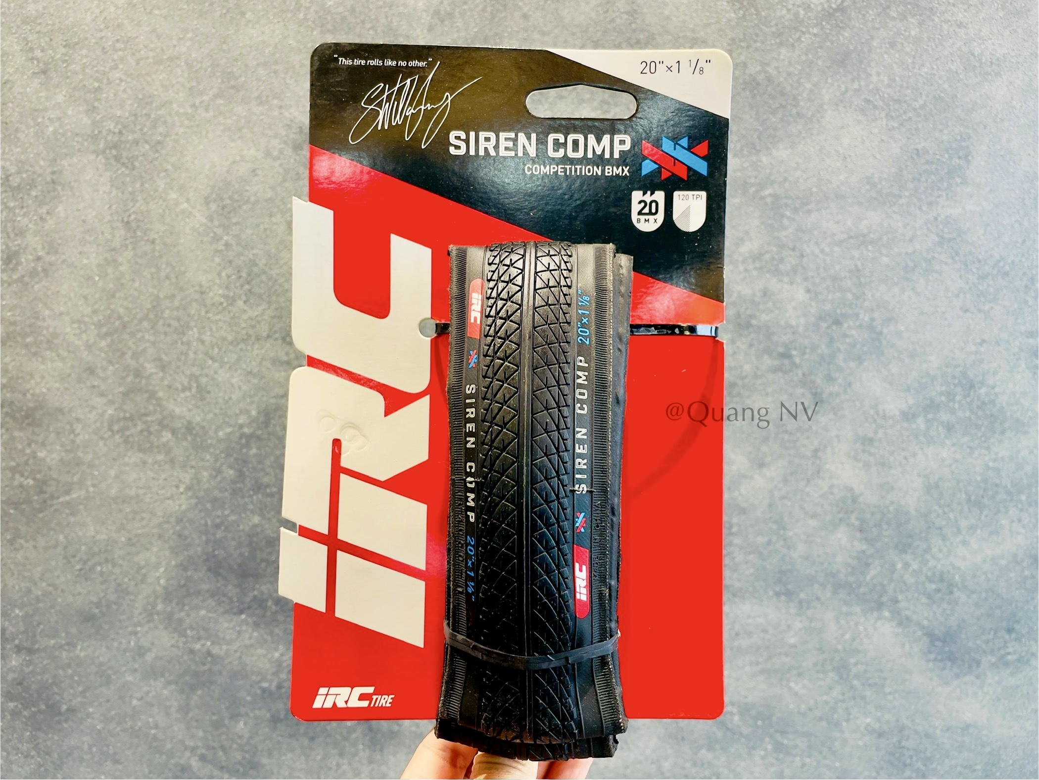 Lốp (vỏ) gấp xe đạp IRC Siren Comp 20(451)*1-1/8