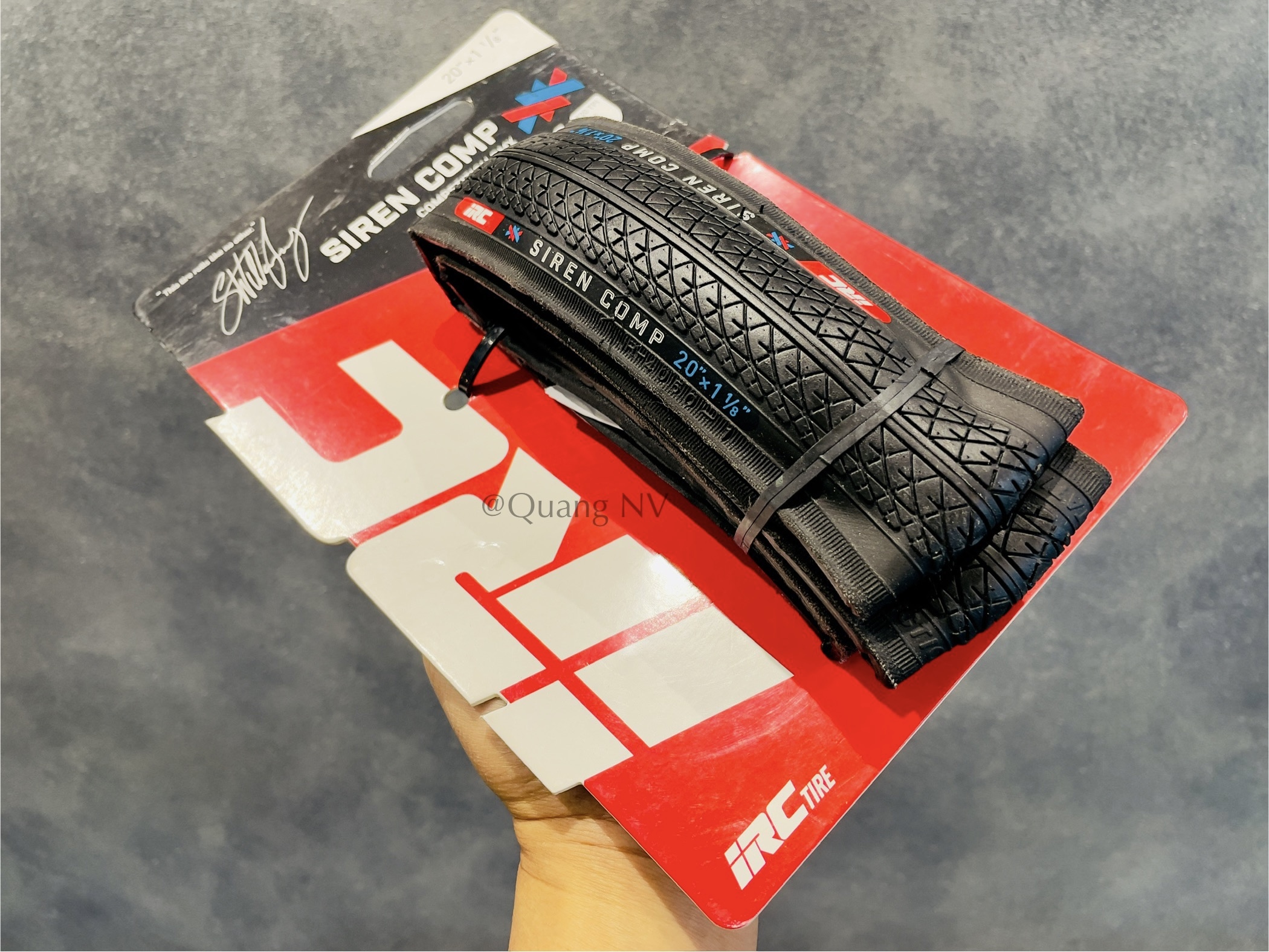 Lốp (vỏ) gấp xe đạp IRC Siren Comp 20(451)*1-1/8