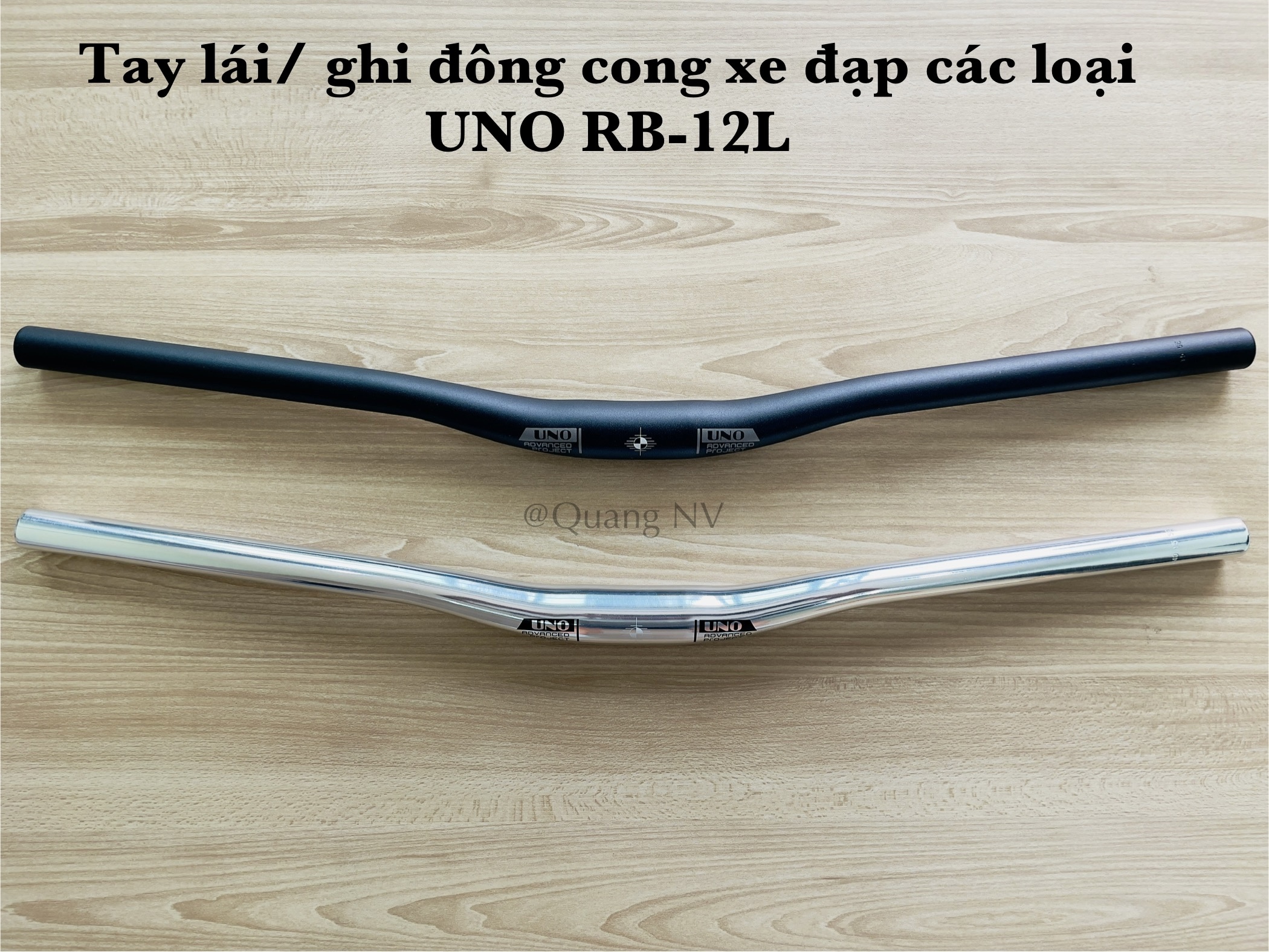 Tay lái/ ghi đông cong xe đạp các loại UNO RB-12L