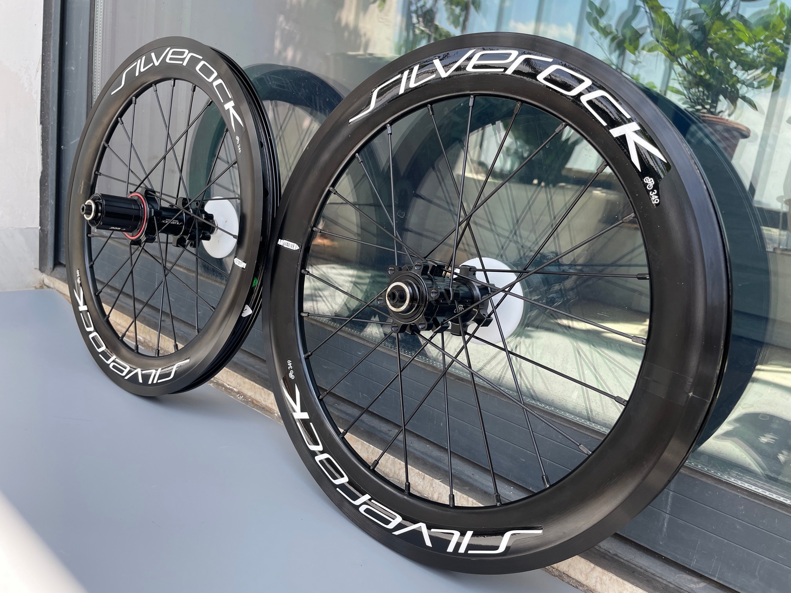 Vành xe đạp Silverock 16'(349) SR40 Hub002(100/135mm), phanh đĩa