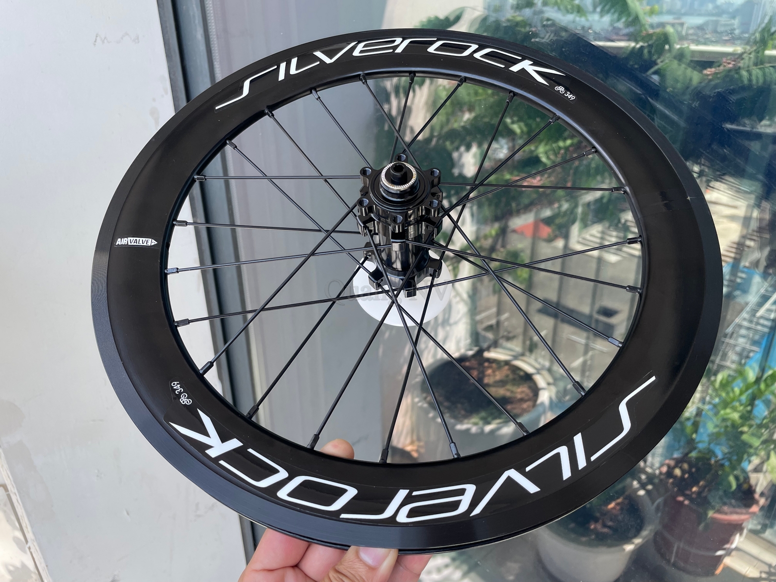 Vành xe đạp Silverock 16'(349) SR40 Hub002(100/135mm), phanh đĩa