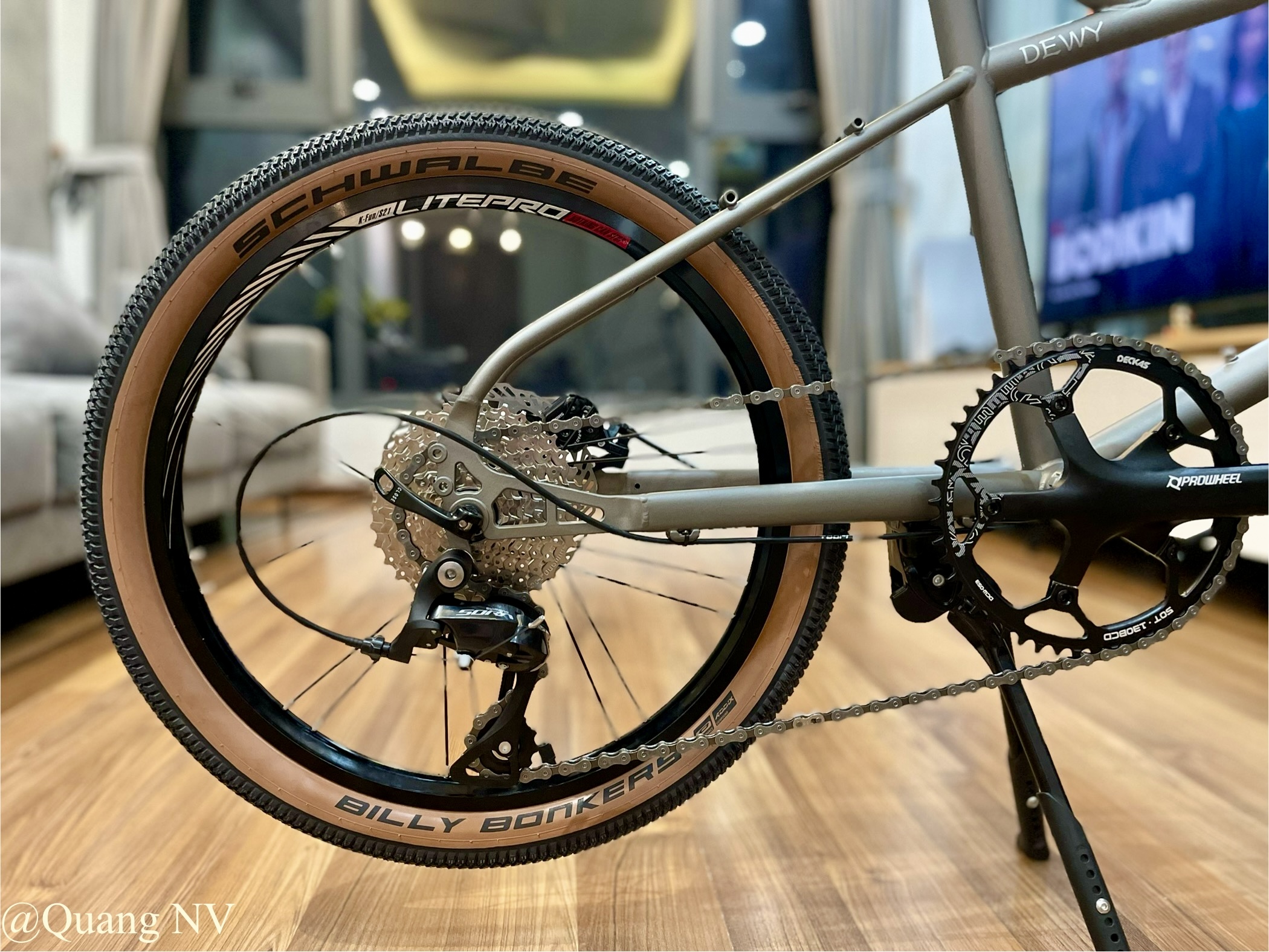 Lốp (vỏ) gấp xe đạp Schwalbe Billy Bonkers 20(406)*2.0