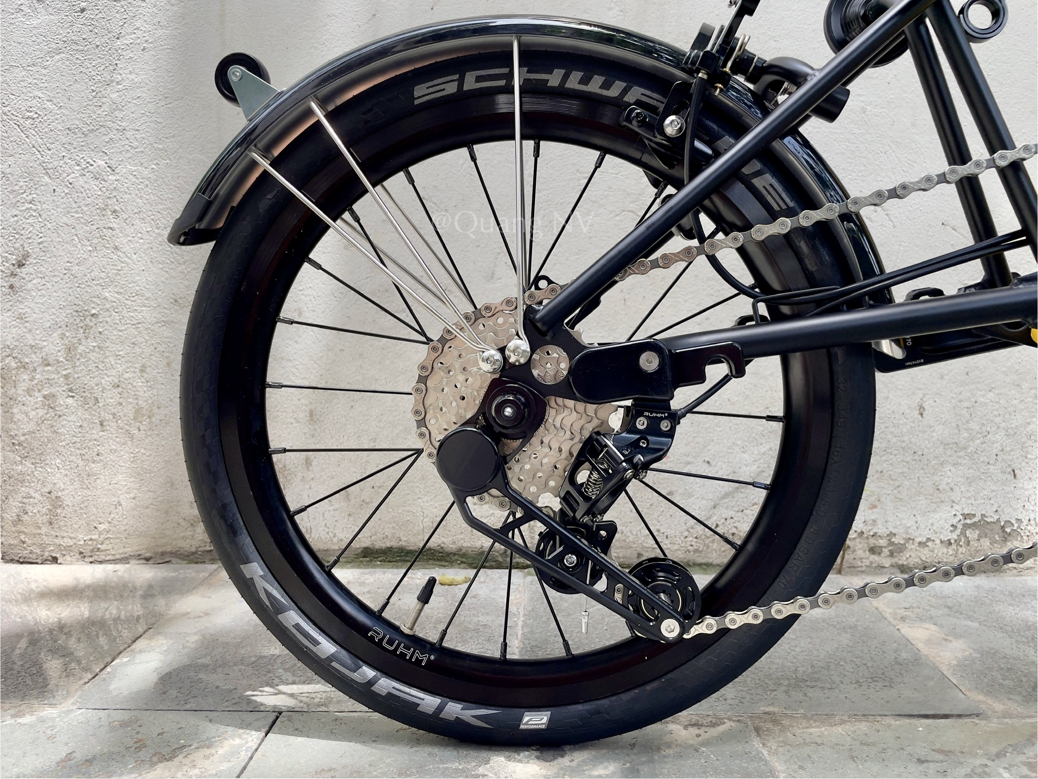 Xe đạp gấp RUHM C7plus