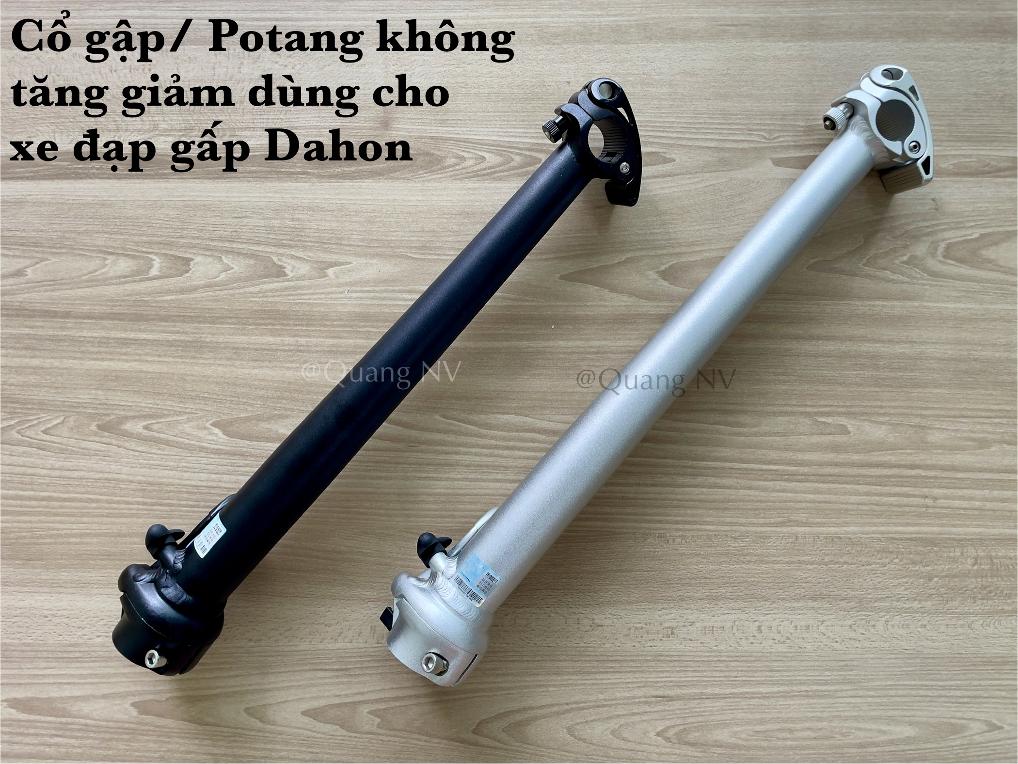 Cổ gập/ Potang không tăng giảm dùng cho xe đạp gấp Dahon