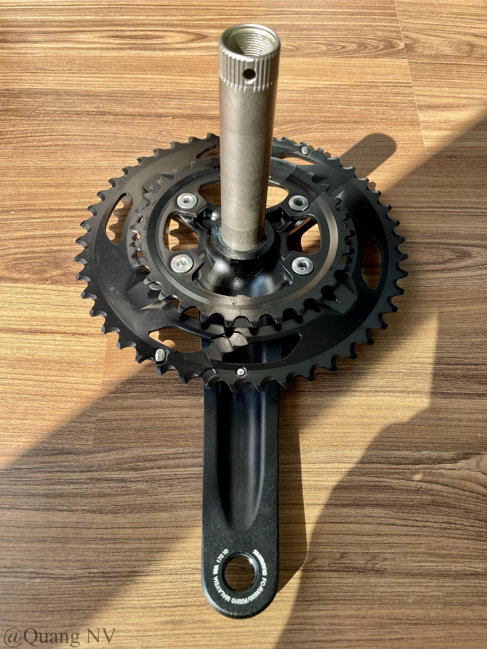 Bộ đùi đĩa/ giò đĩa xe đạp Shimano GRX RX600 46/30T