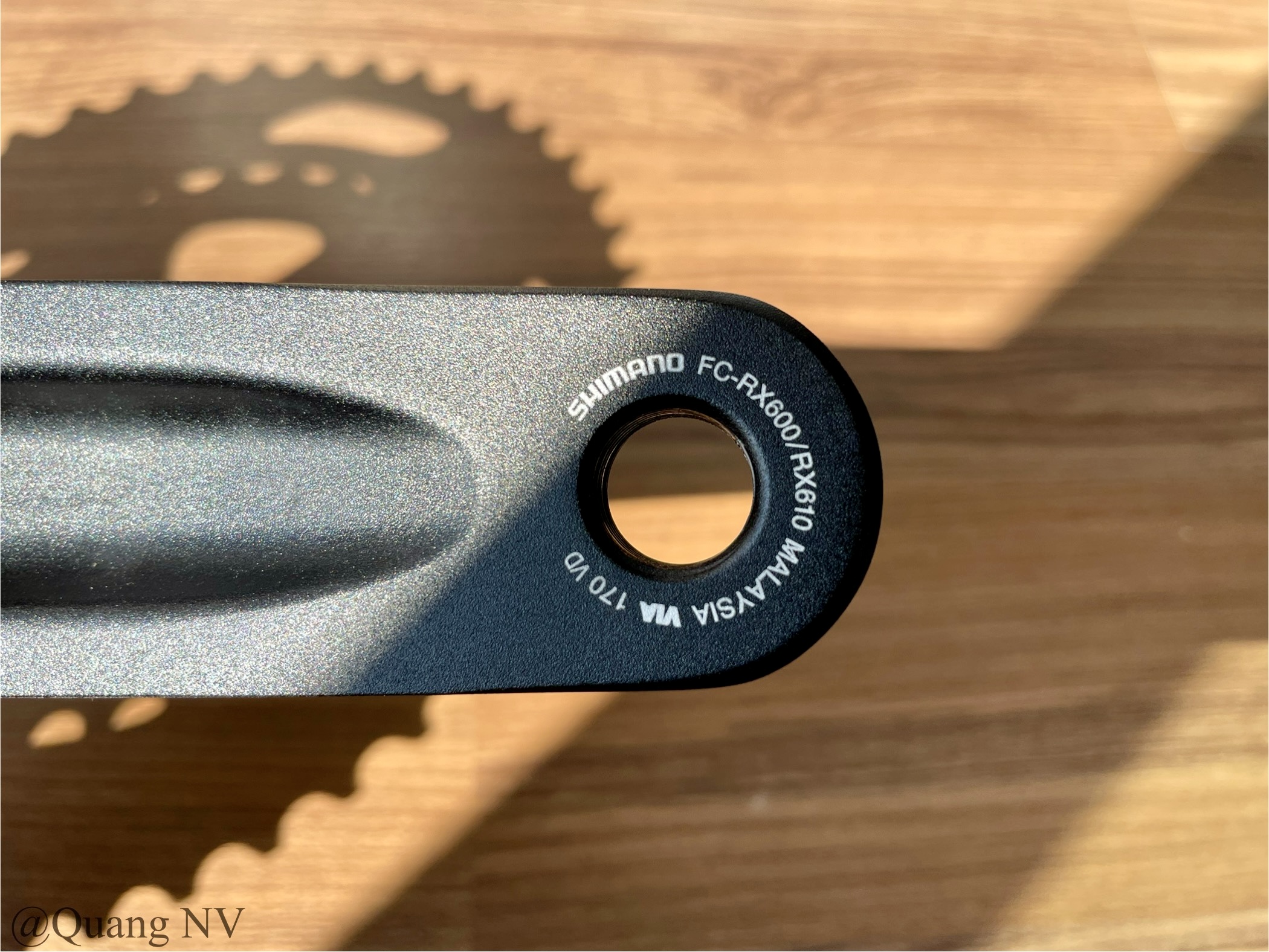 Bộ đùi đĩa/ giò đĩa xe đạp Shimano GRX RX600 46/30T