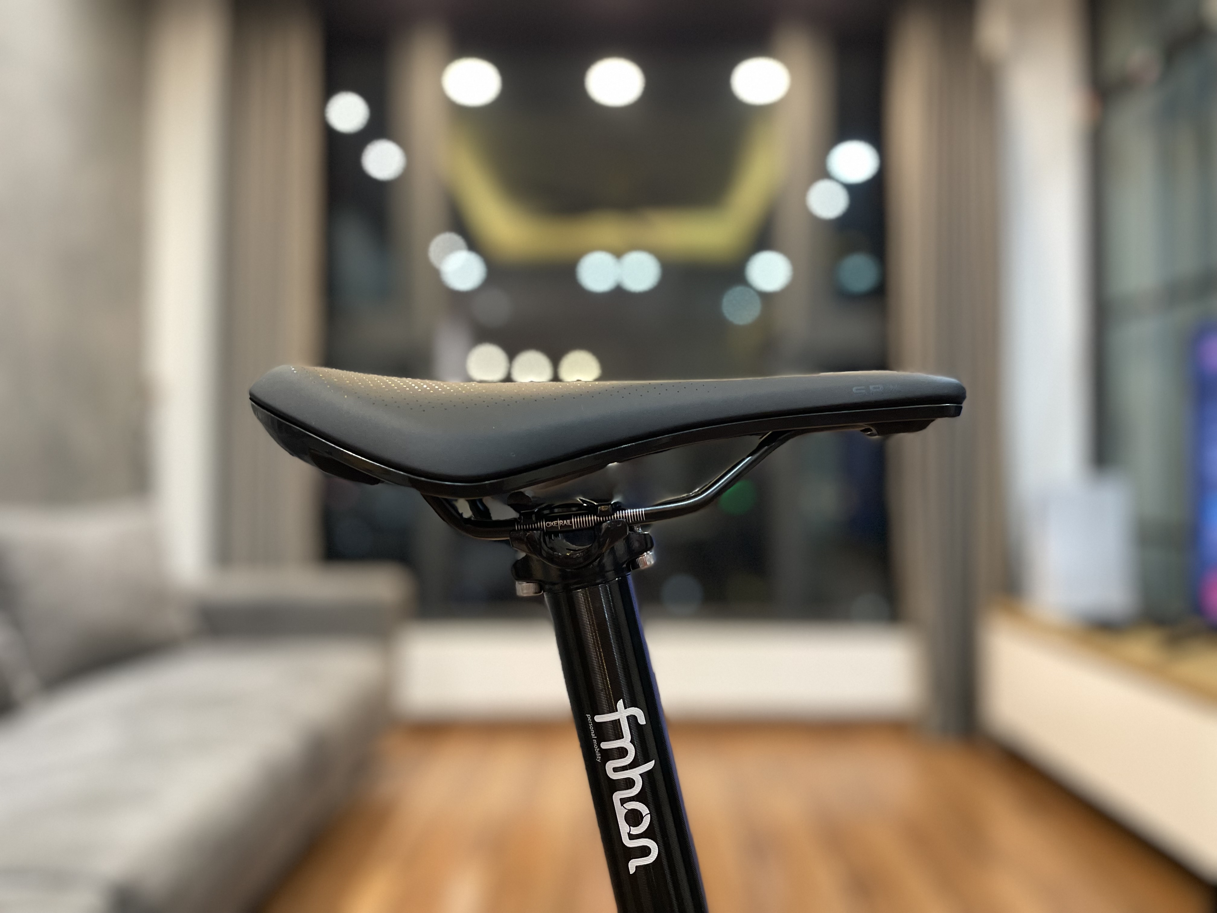 Xe đạp gấp ráp theo yêu cầu Fnhon Blast 20' phanh đĩa màu Silver