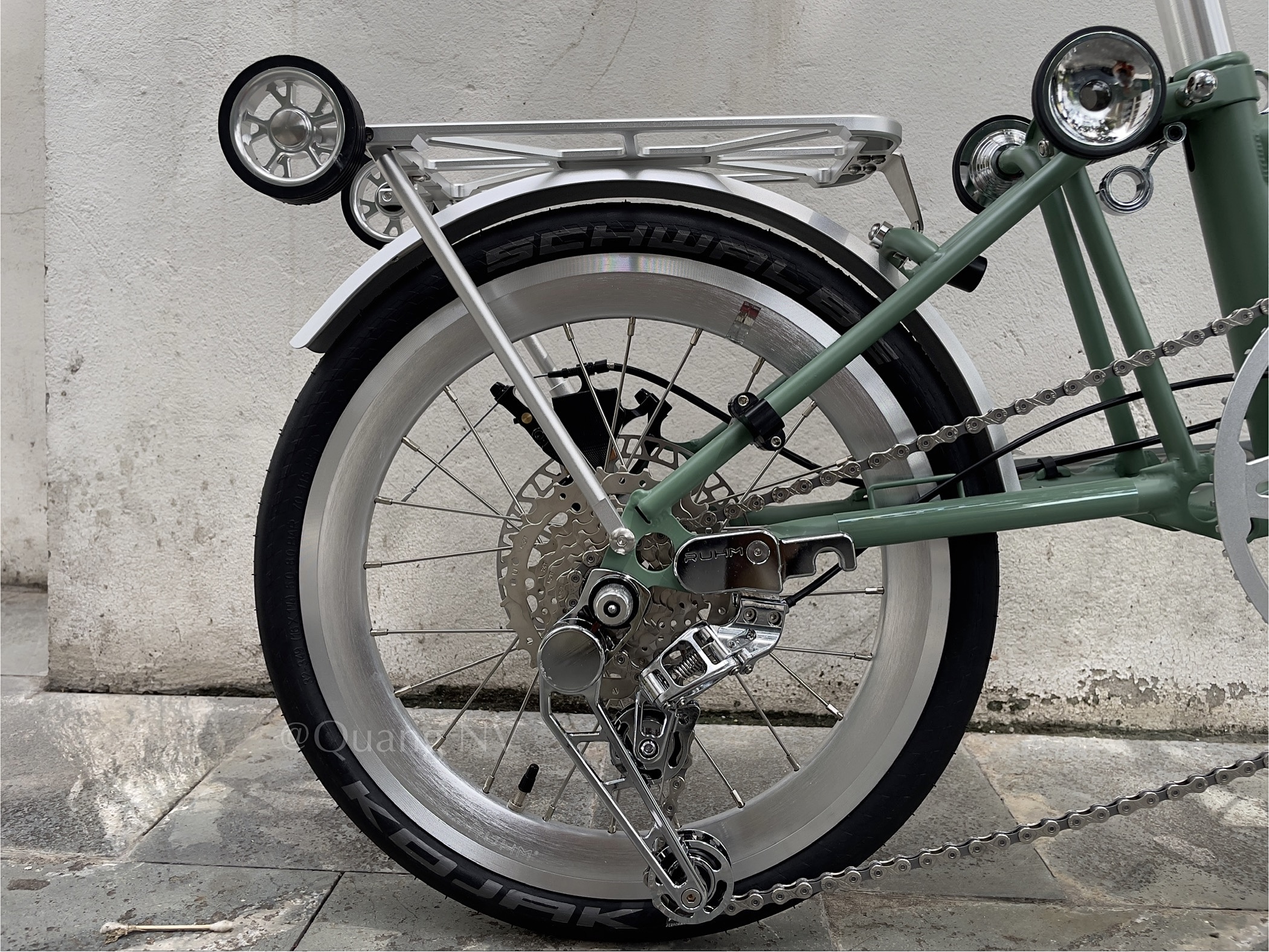 Xe đạp gấp RUHM D7plus