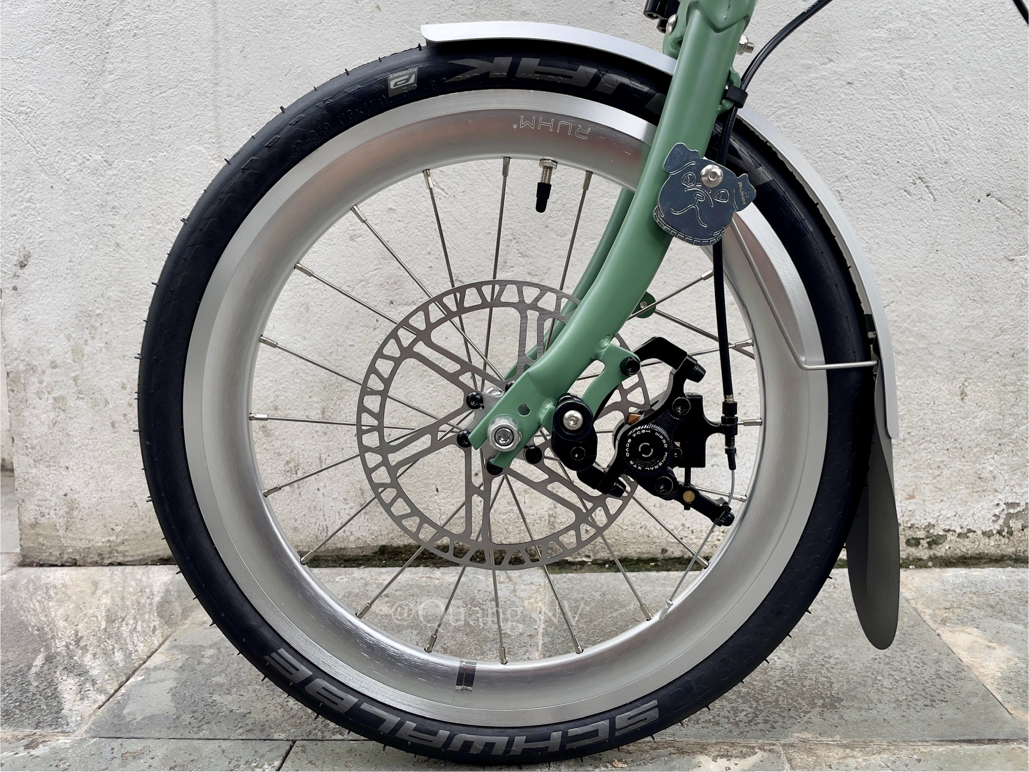 Xe đạp gấp RUHM D7plus