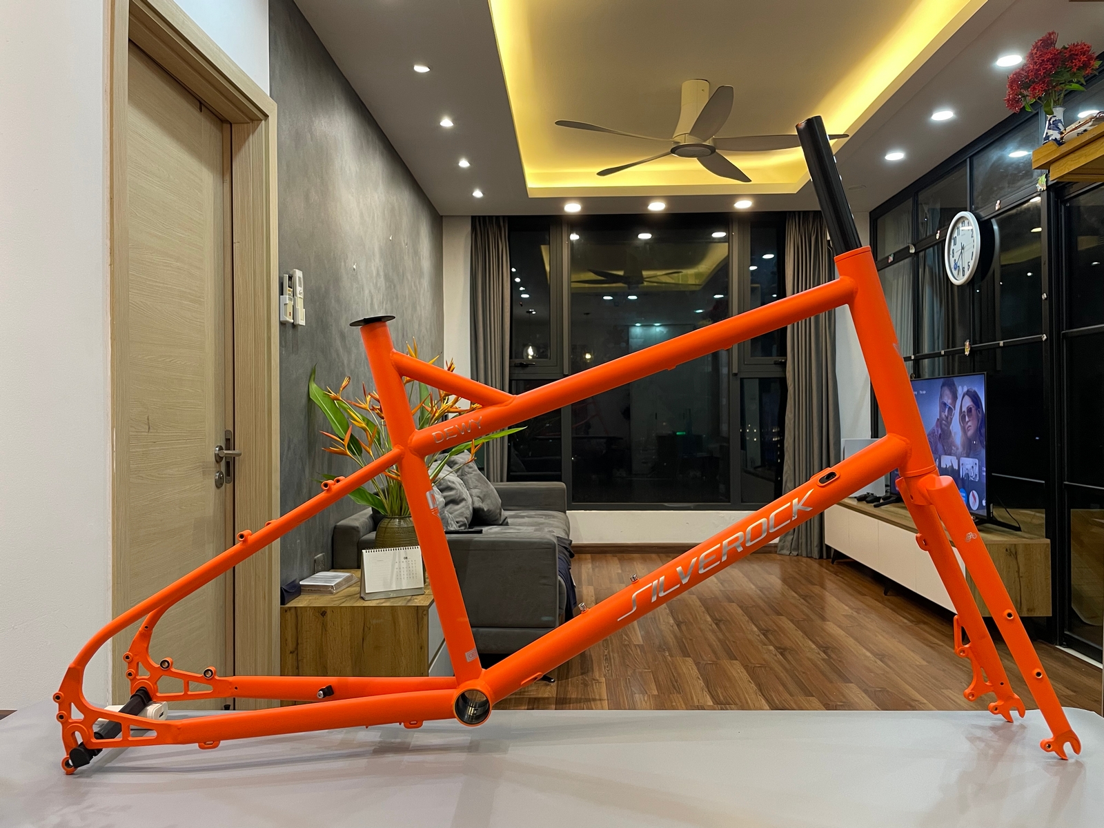 Khung xe đạp Silverock Dewy 20' phanh đĩa model 2025