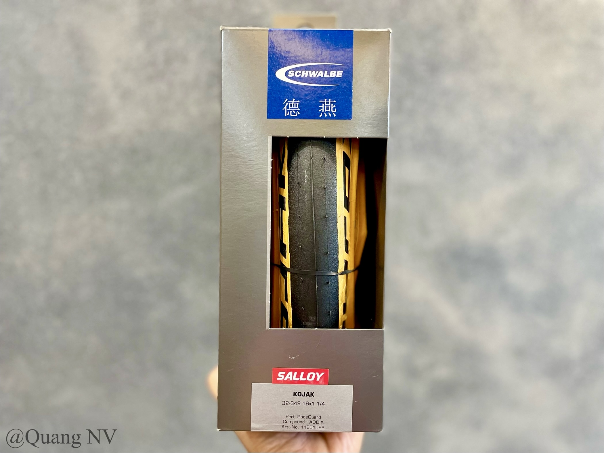 Lốp(vỏ) gấp xe đạp Schwalbe Kojak 16(349)*1-1/4