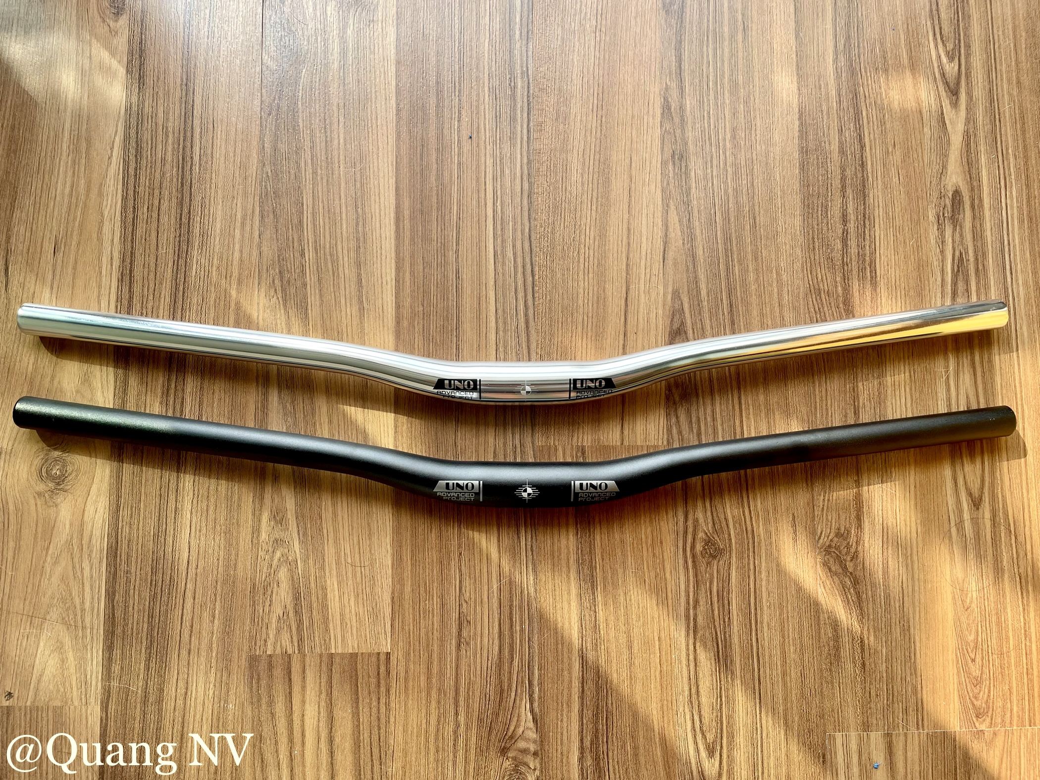 Tay lái/ ghi đông cong xe đạp UNO RB-12L 31.8*640mm