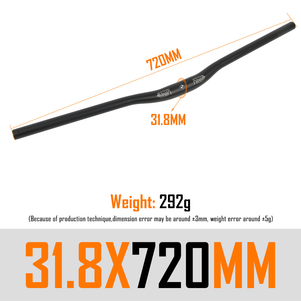 Tay lái/ ghi đông cong xe đạp các loại UNO RB-12L
