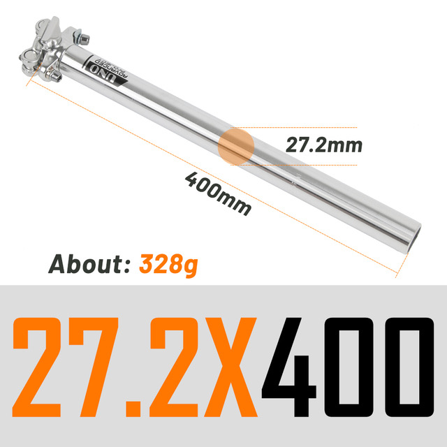 Cọc yên xe đạp UNO SP-368 27.2*400mm