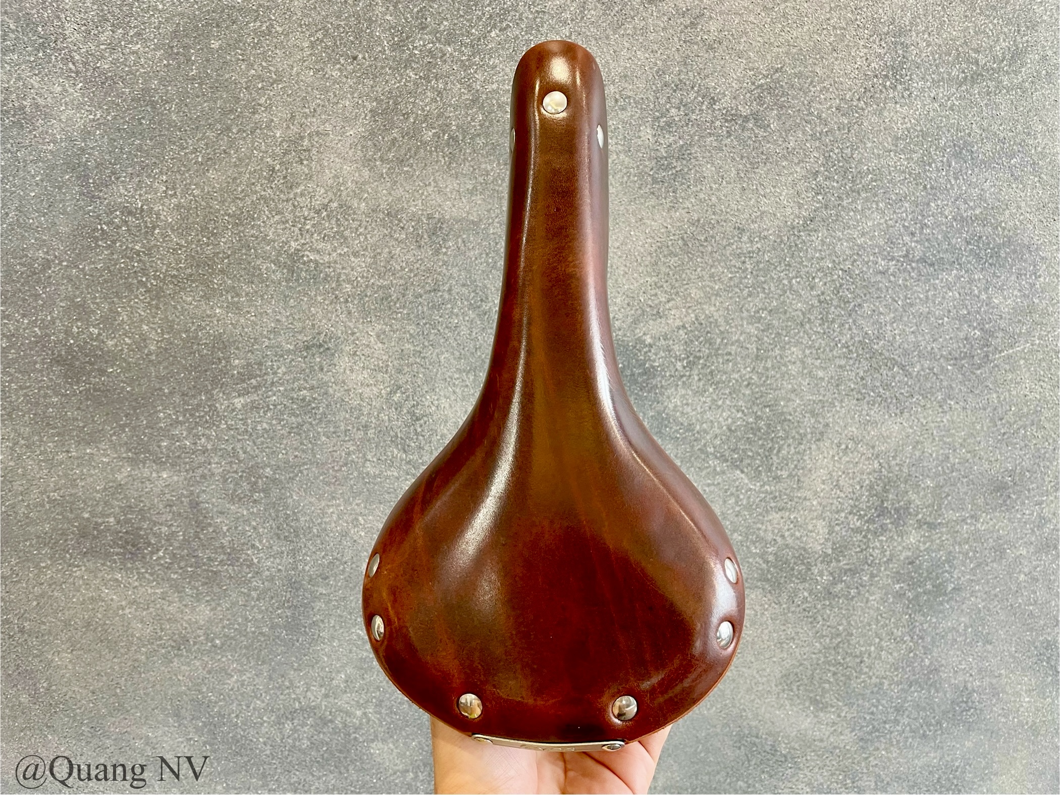 Yên xe đạp da thật Gyes GS-06 Taiwan