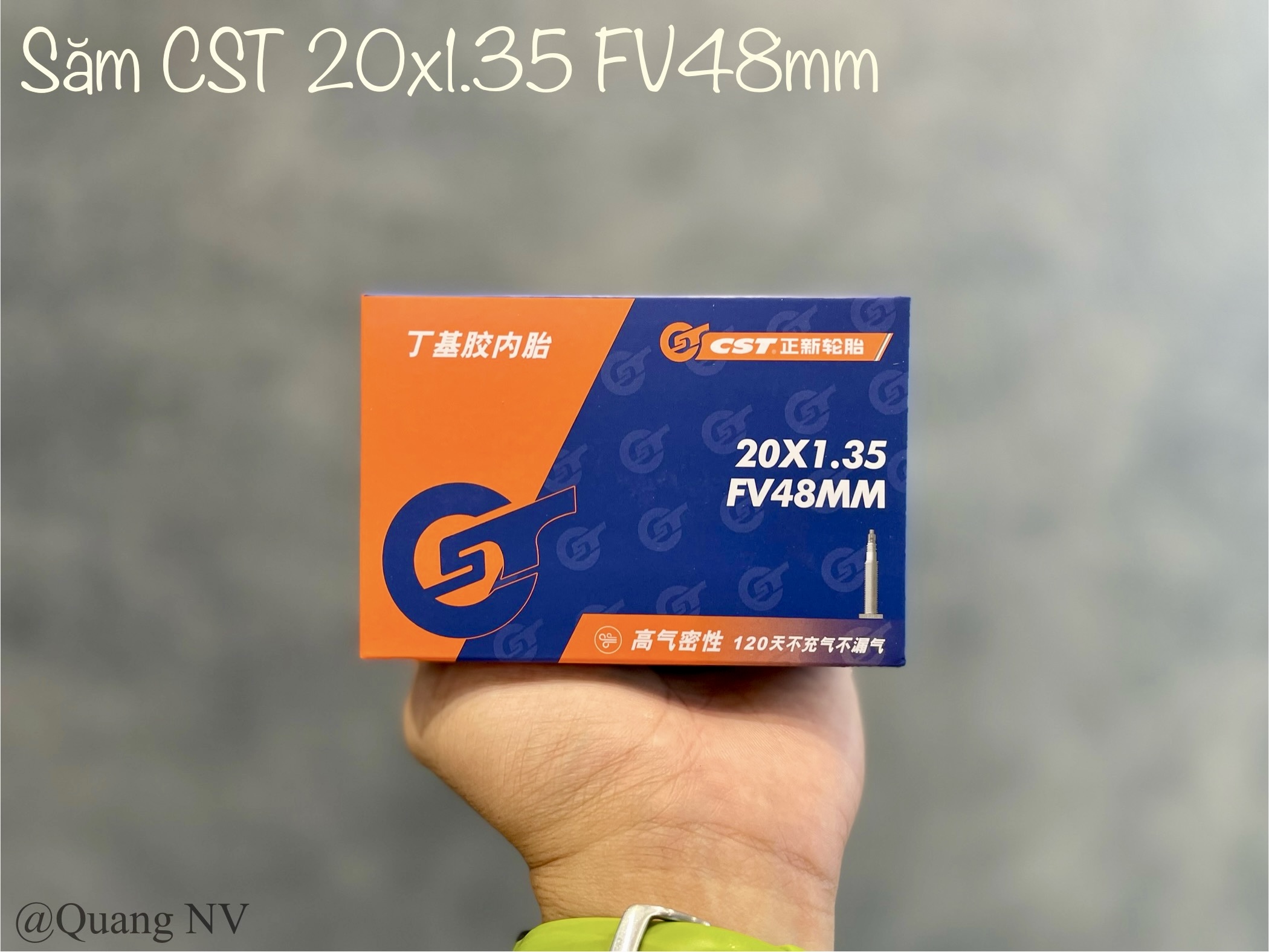 Săm (ruột) xe đạp CST 20(406)x1.35 FV 48mm