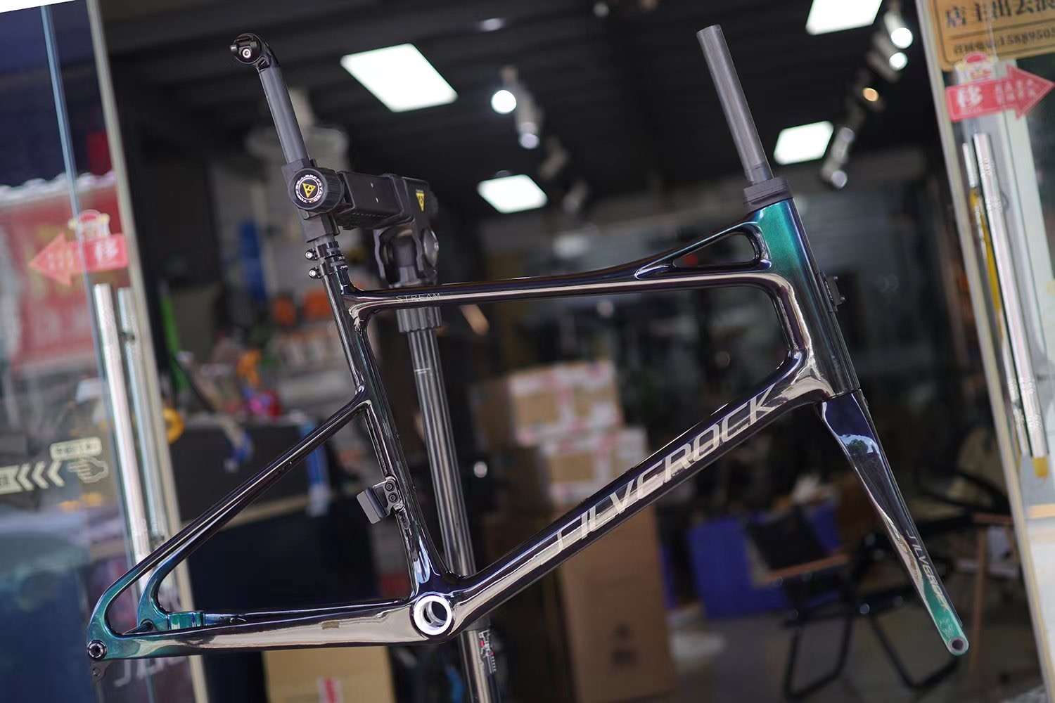 Khung xe đạp Carbon Silverock Stream 20'