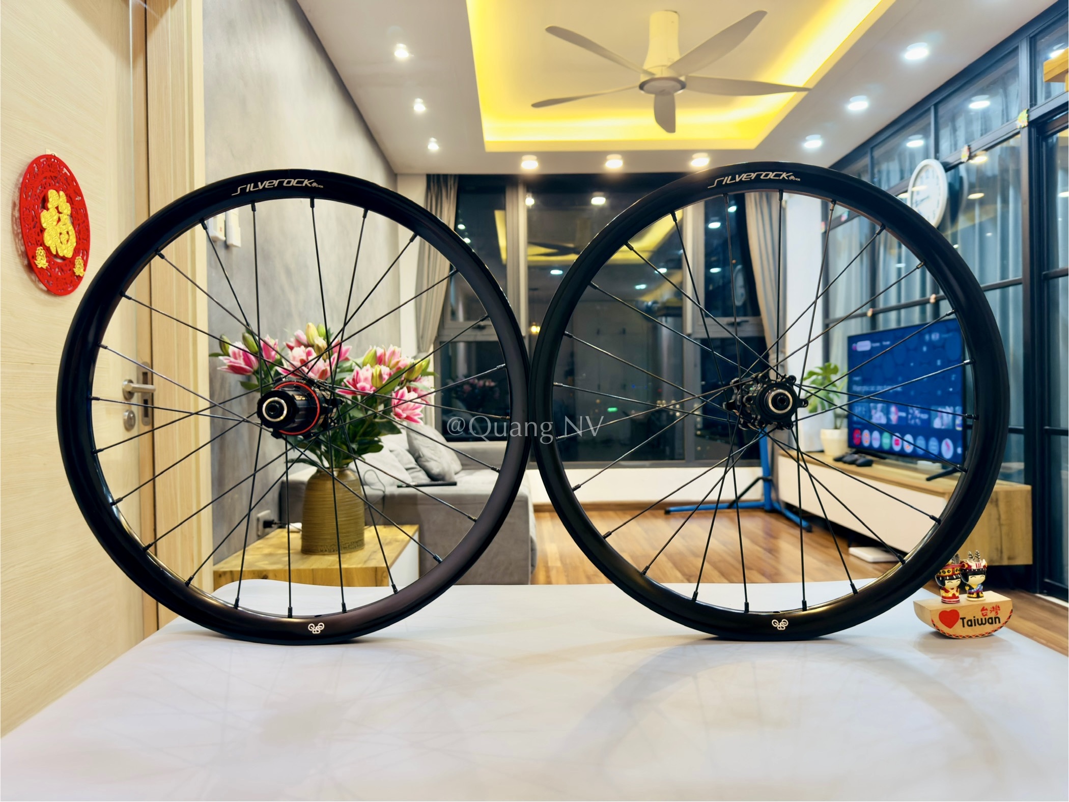 Vành xe đạp Silverock 20inch 406 TL21 Hub002(100/135mm) phanh đĩa