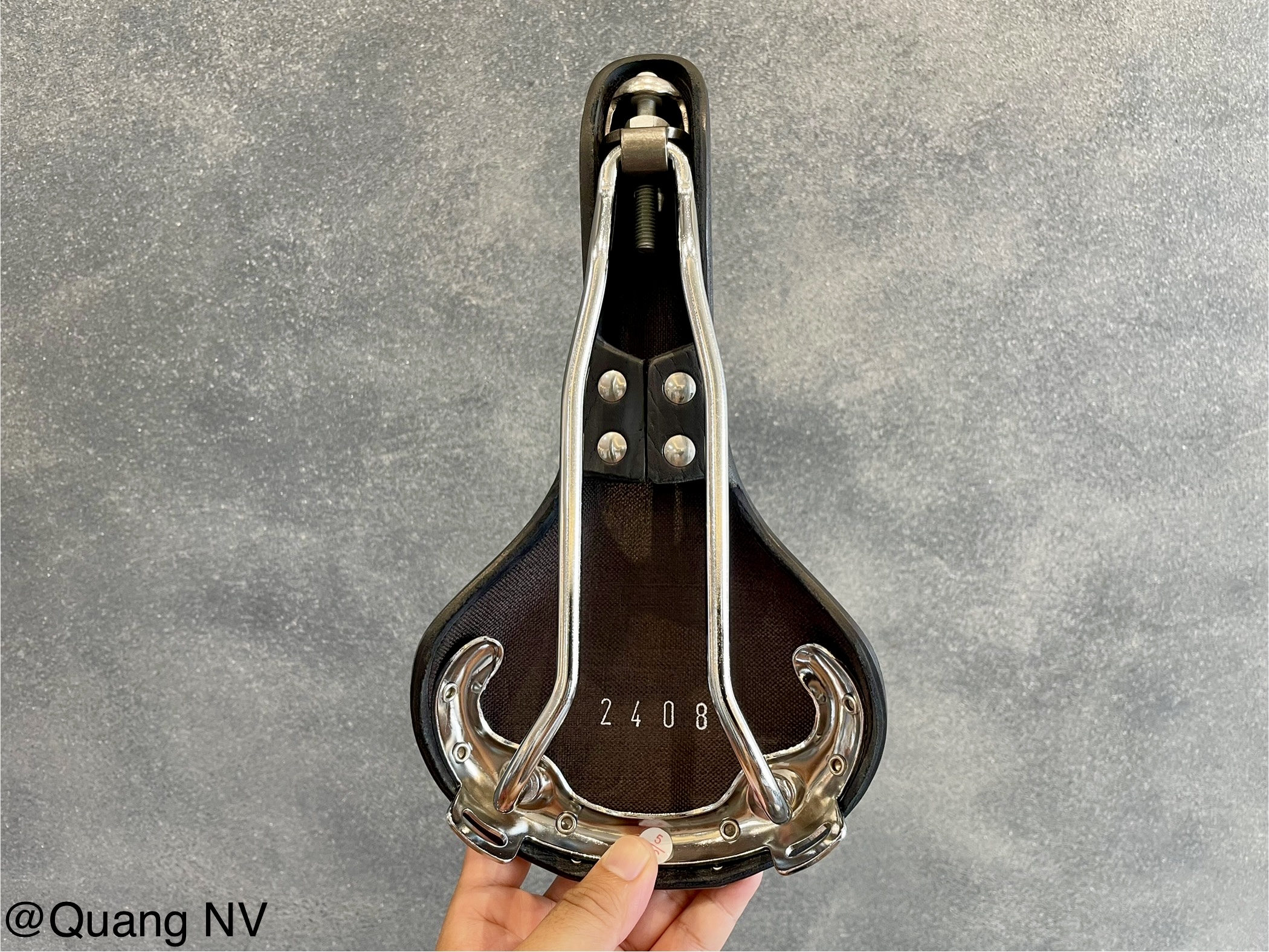 Yên xe đạp da thật Gyes GS-06 Taiwan