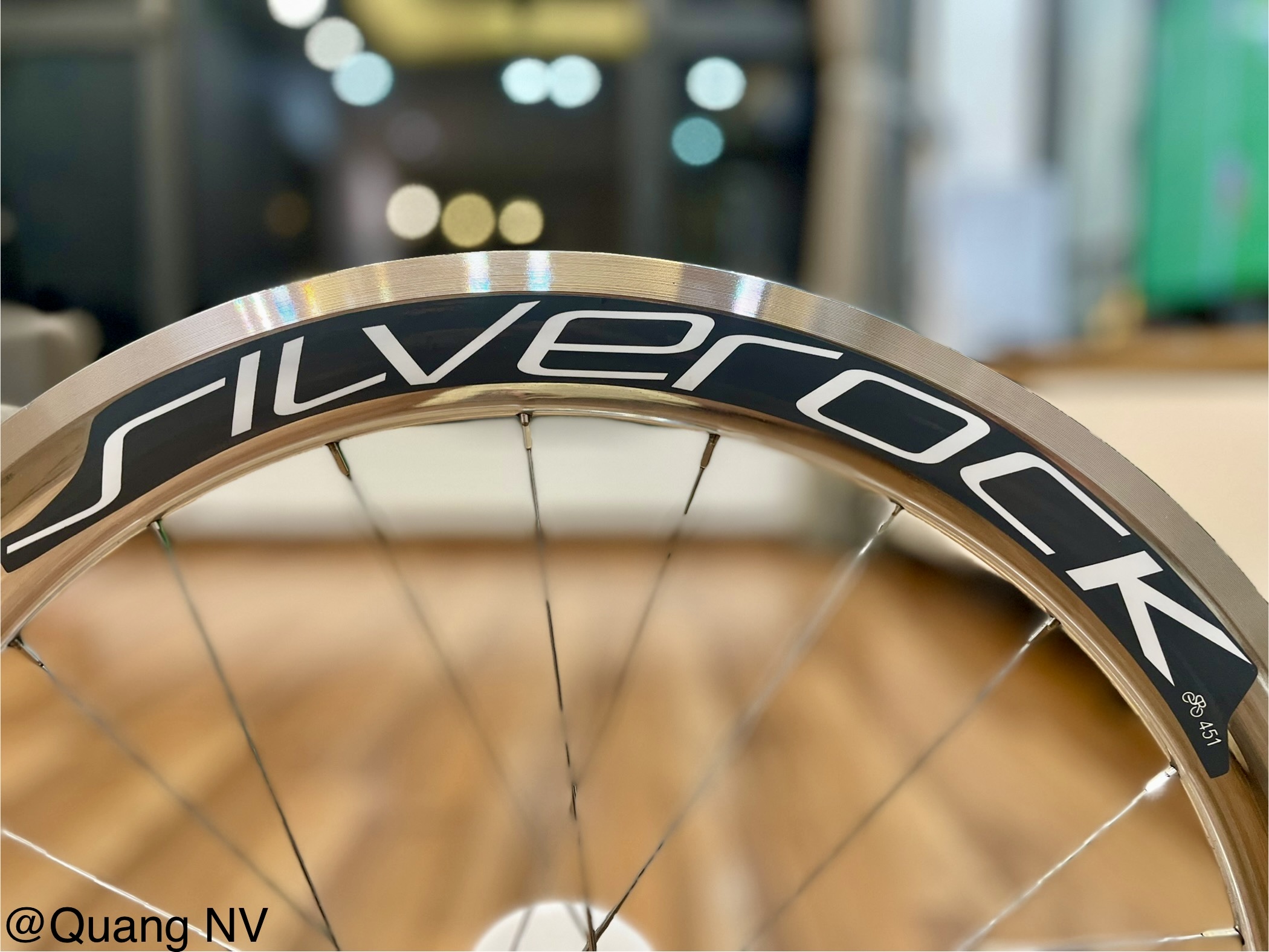 Vành xe đạp Silverock 20inch 451 SR40 Hub002(100/135mm) phanh đĩa