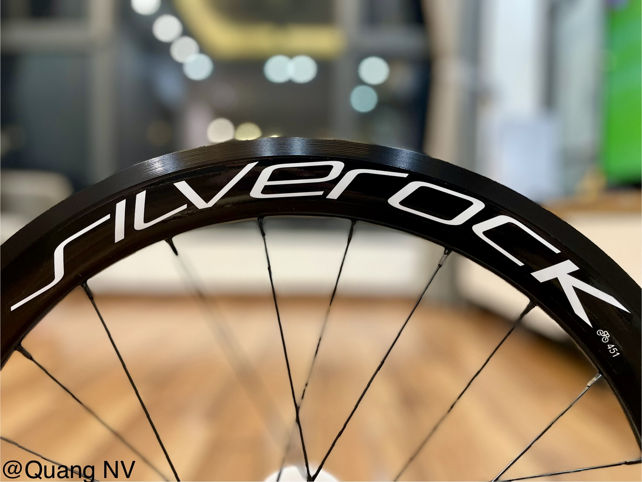 Vành xe đạp Silverock 20inch 451 SR40 Hub002(100/135mm) phanh đĩa